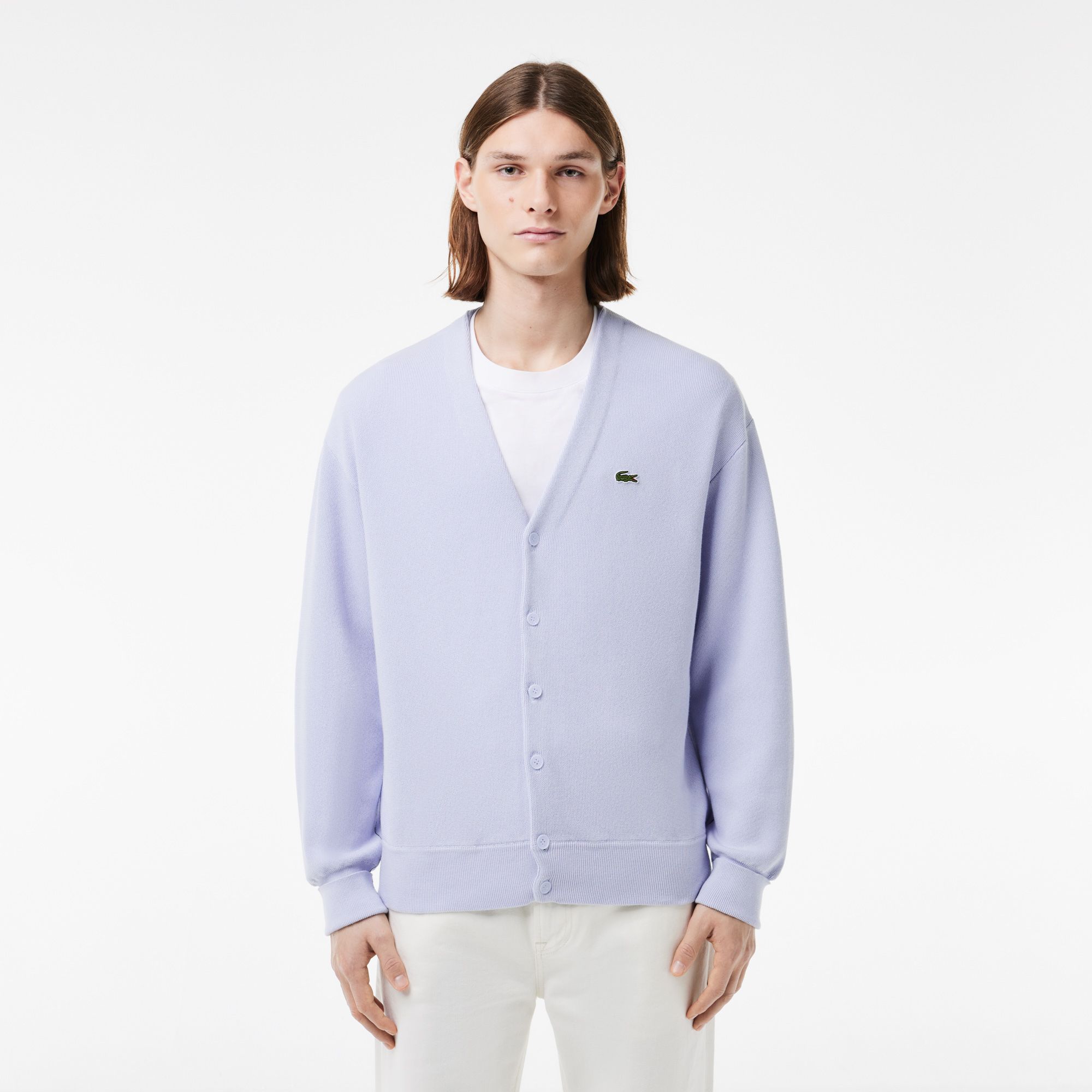 Cardigan homme lacoste on sale