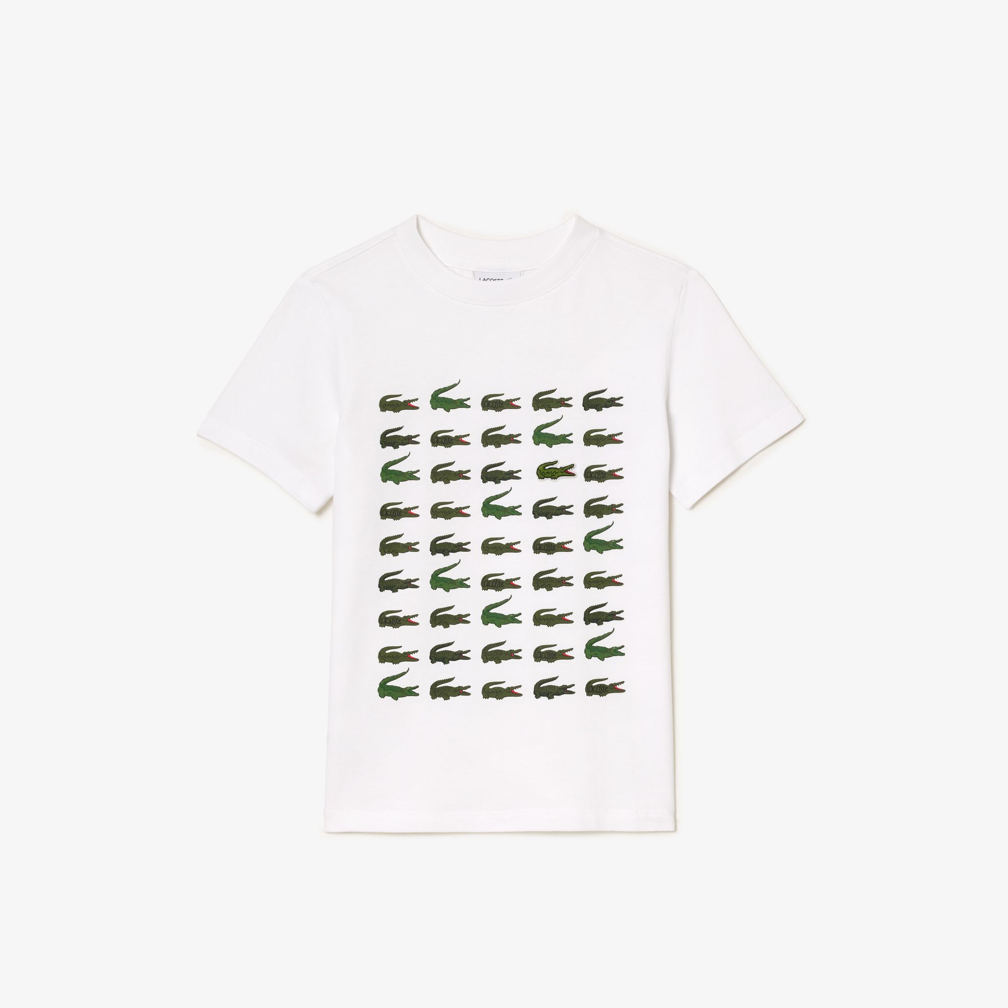 Tee shirt best sale lacoste gros crocodile