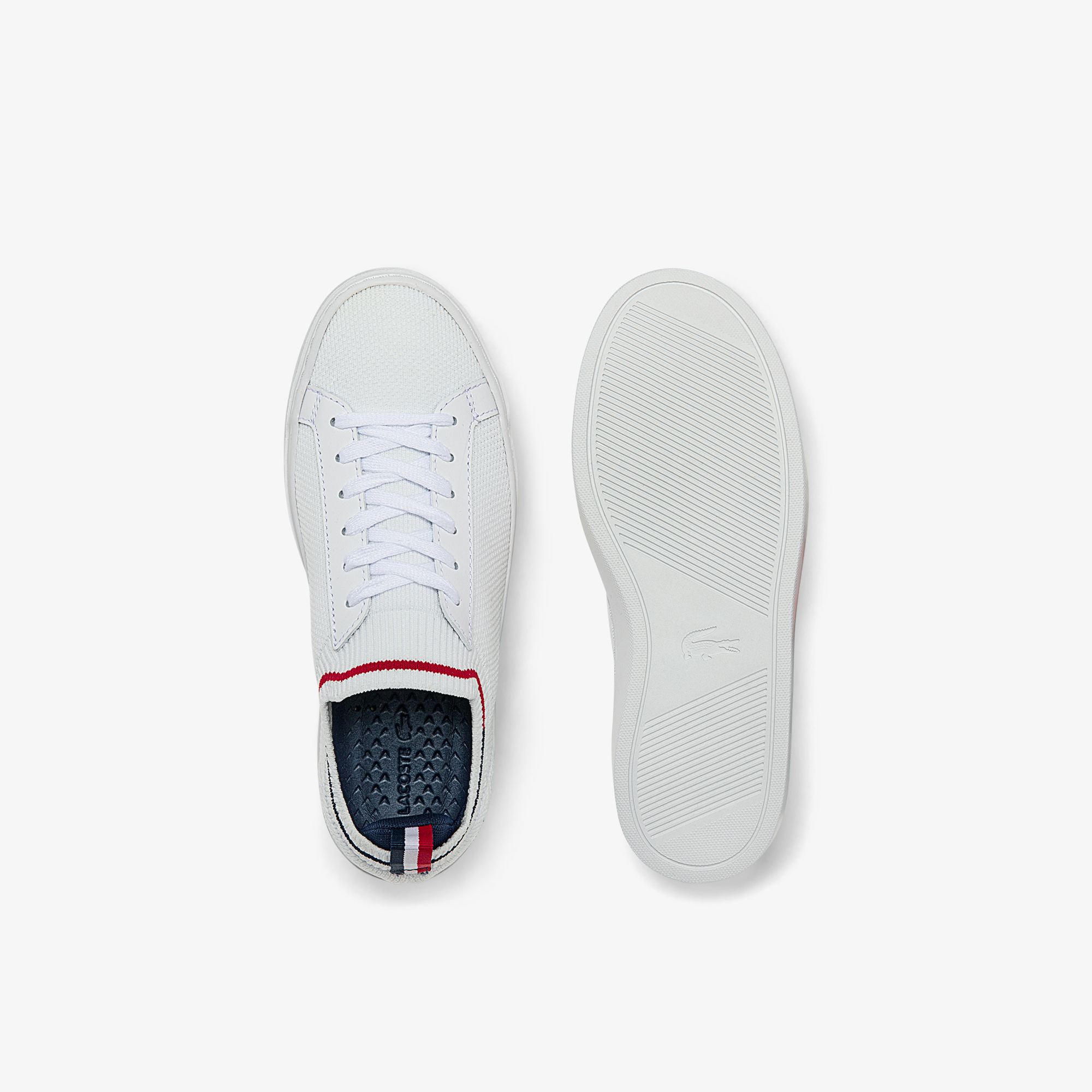 Women s La Piquee Tri Textile Sneakers LACOSTE
