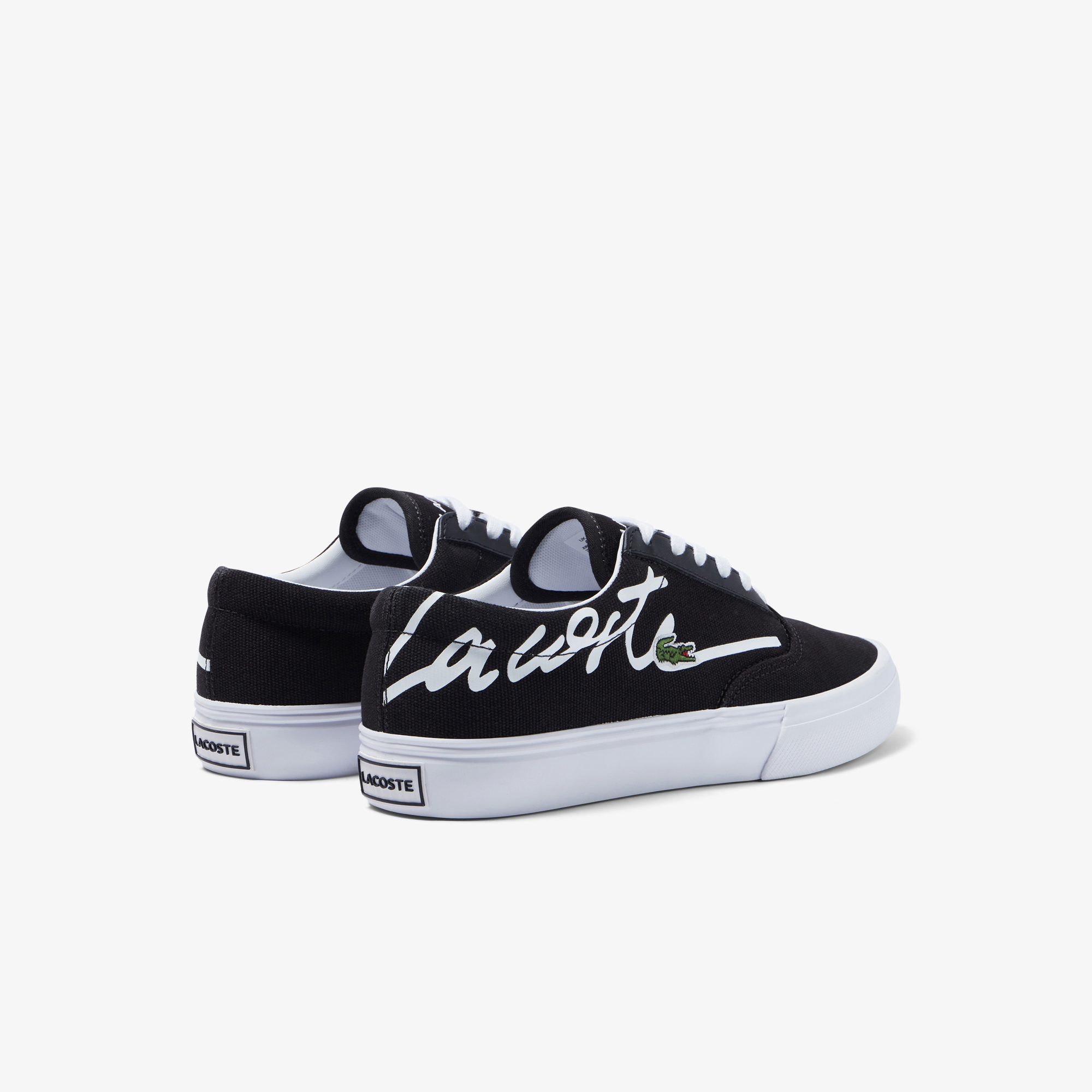 Lacoste shoes no 2025 laces