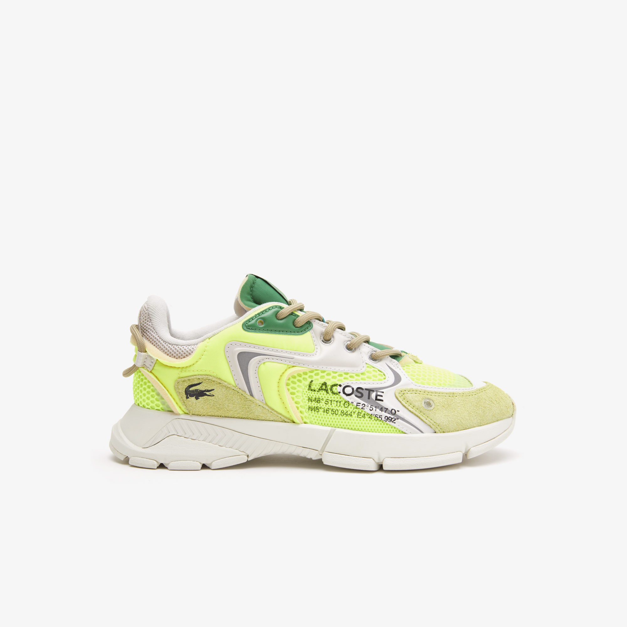 Yellow lacoste hotsell trainers