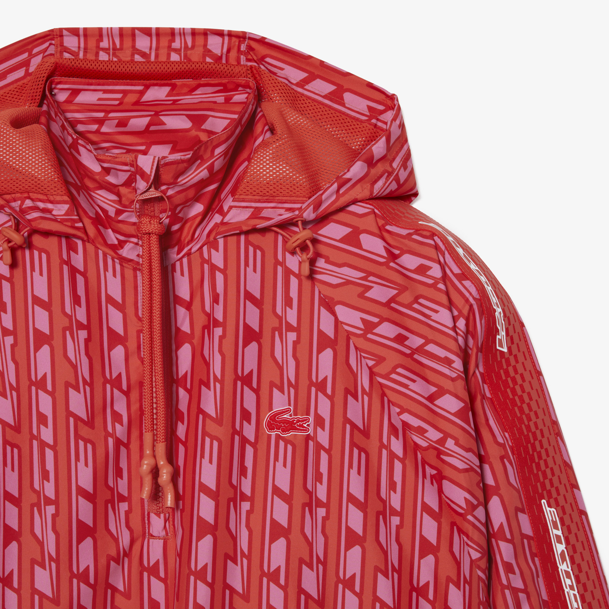 Women s Lacoste Oversized Hooded Track Jacket LACOSTE