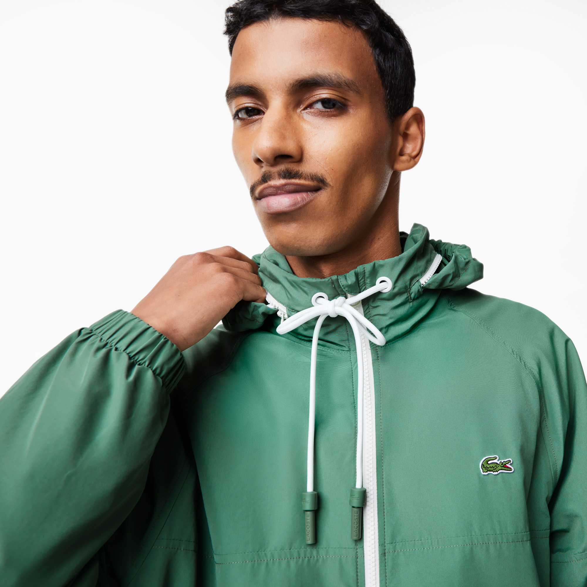 Lacoste down water cheap resistant taffeta