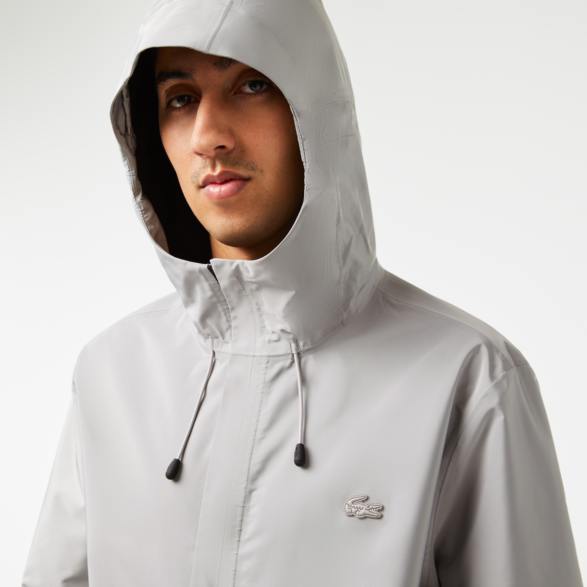 Lacoste shop waterproof jacket
