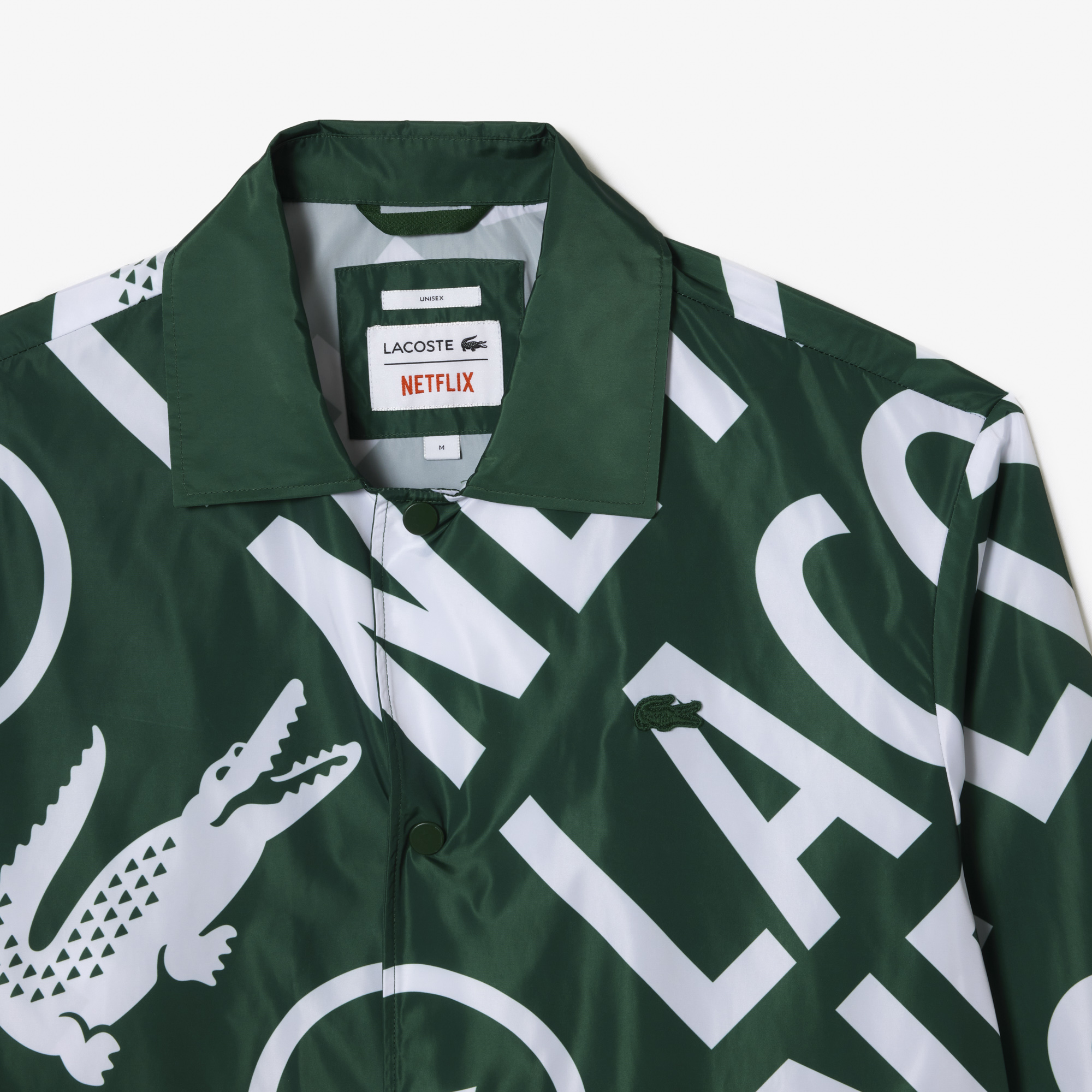 Coach hotsell jacket lacoste