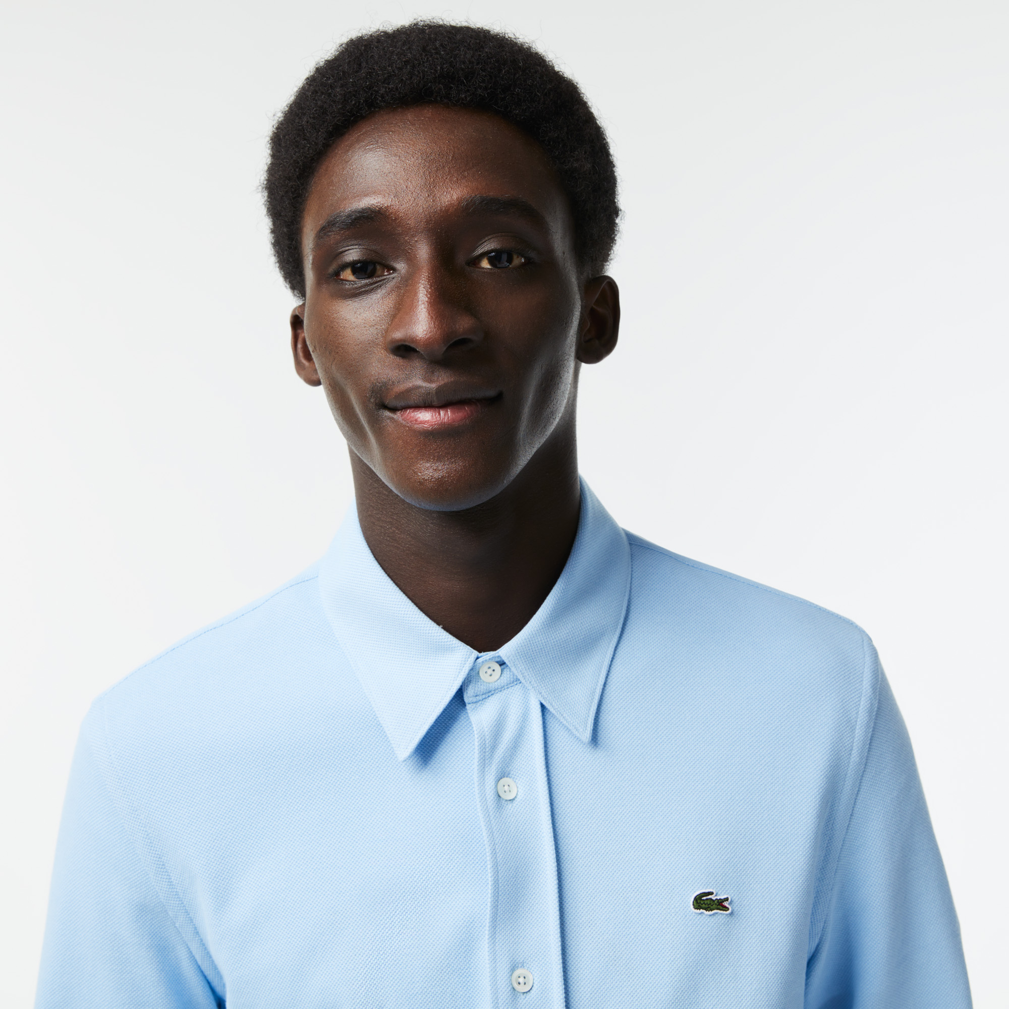 Lacoste cotton pique top