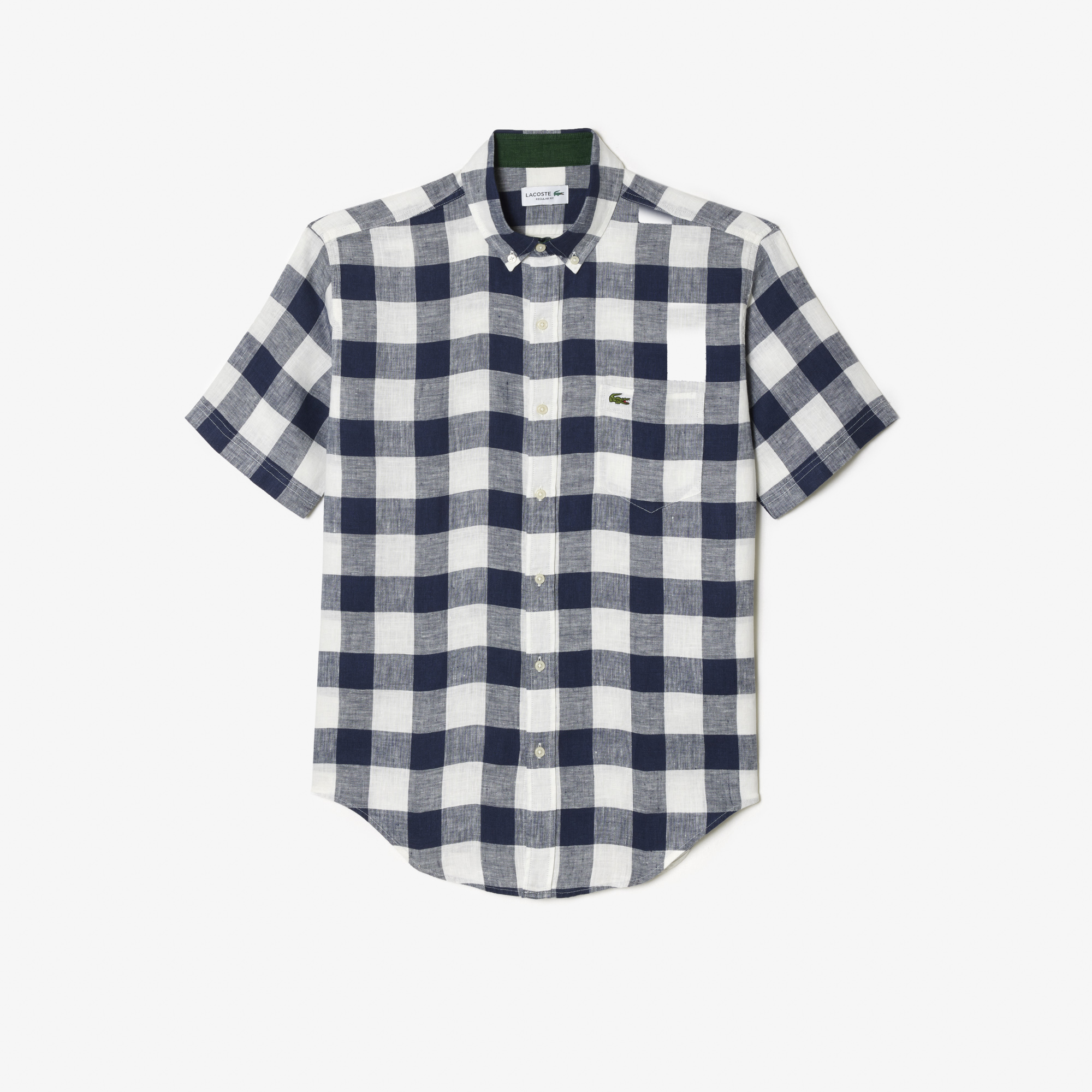 Lacoste checkered shirt deals