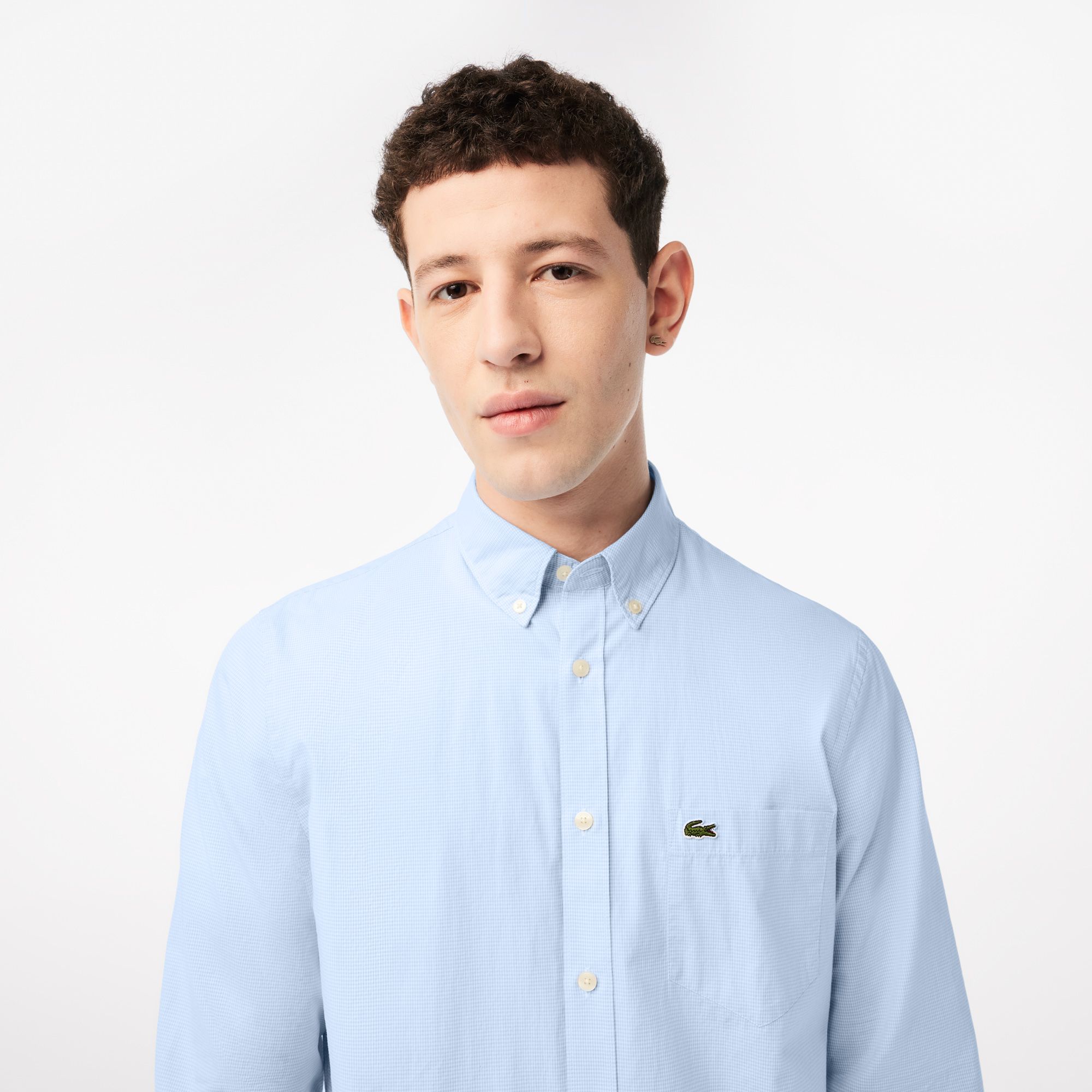 Lacoste shop poplin shirt