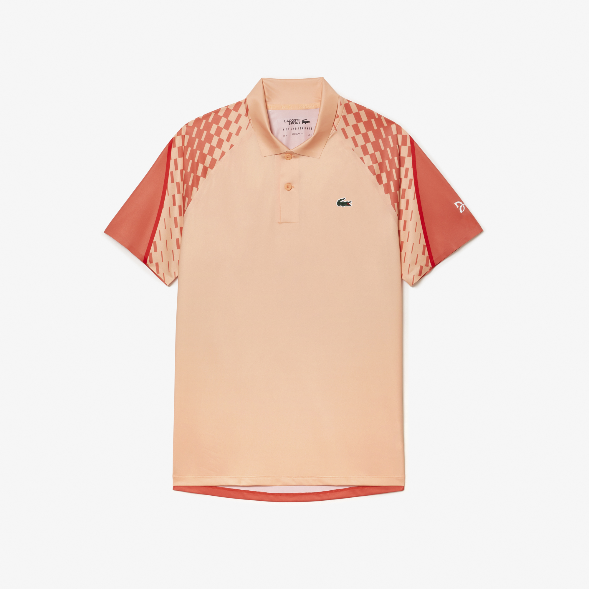 Men s Lacoste Tennis X Novak Djokovic Tricolour Polo Shirt LACOSTE