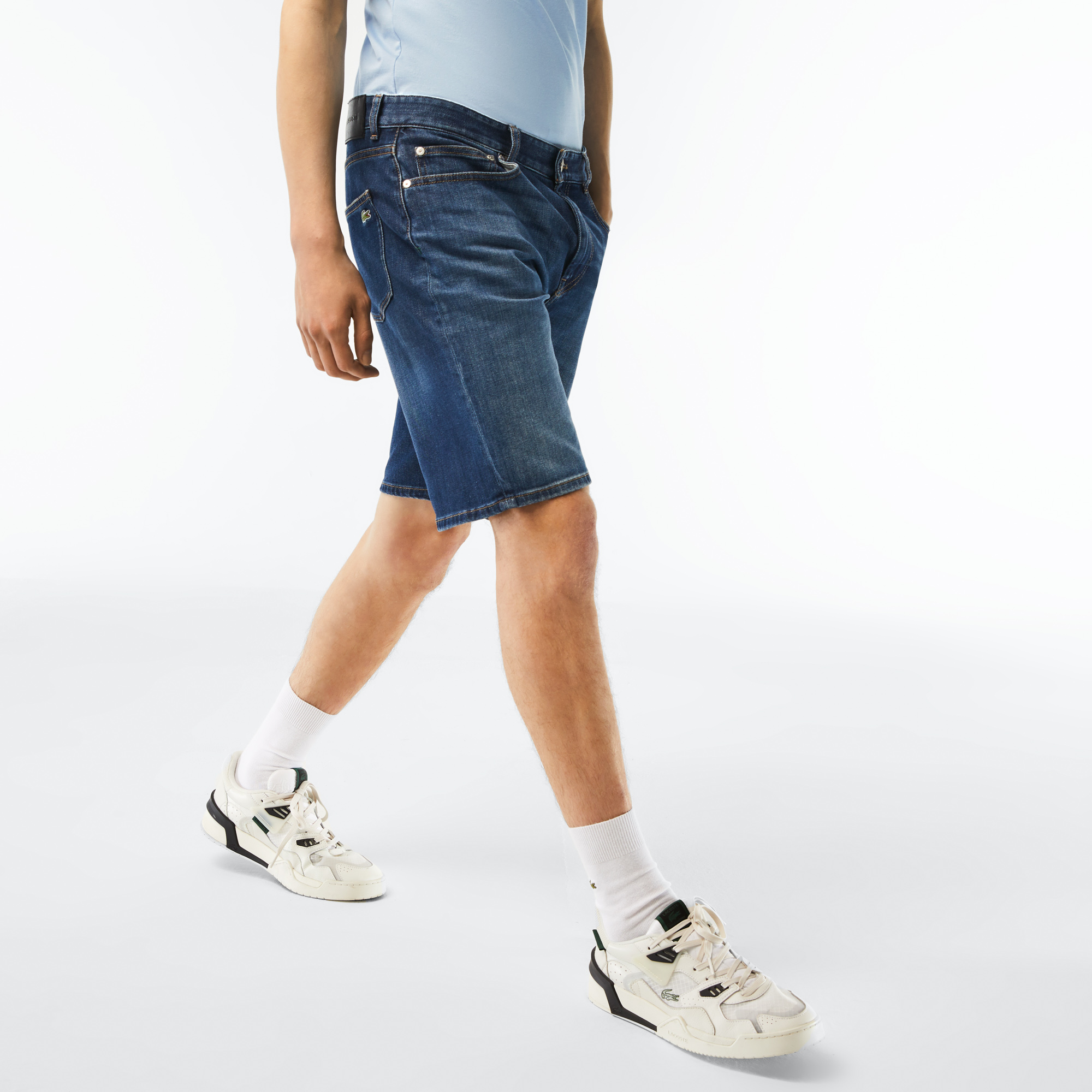 Lacoste clearance jean shorts