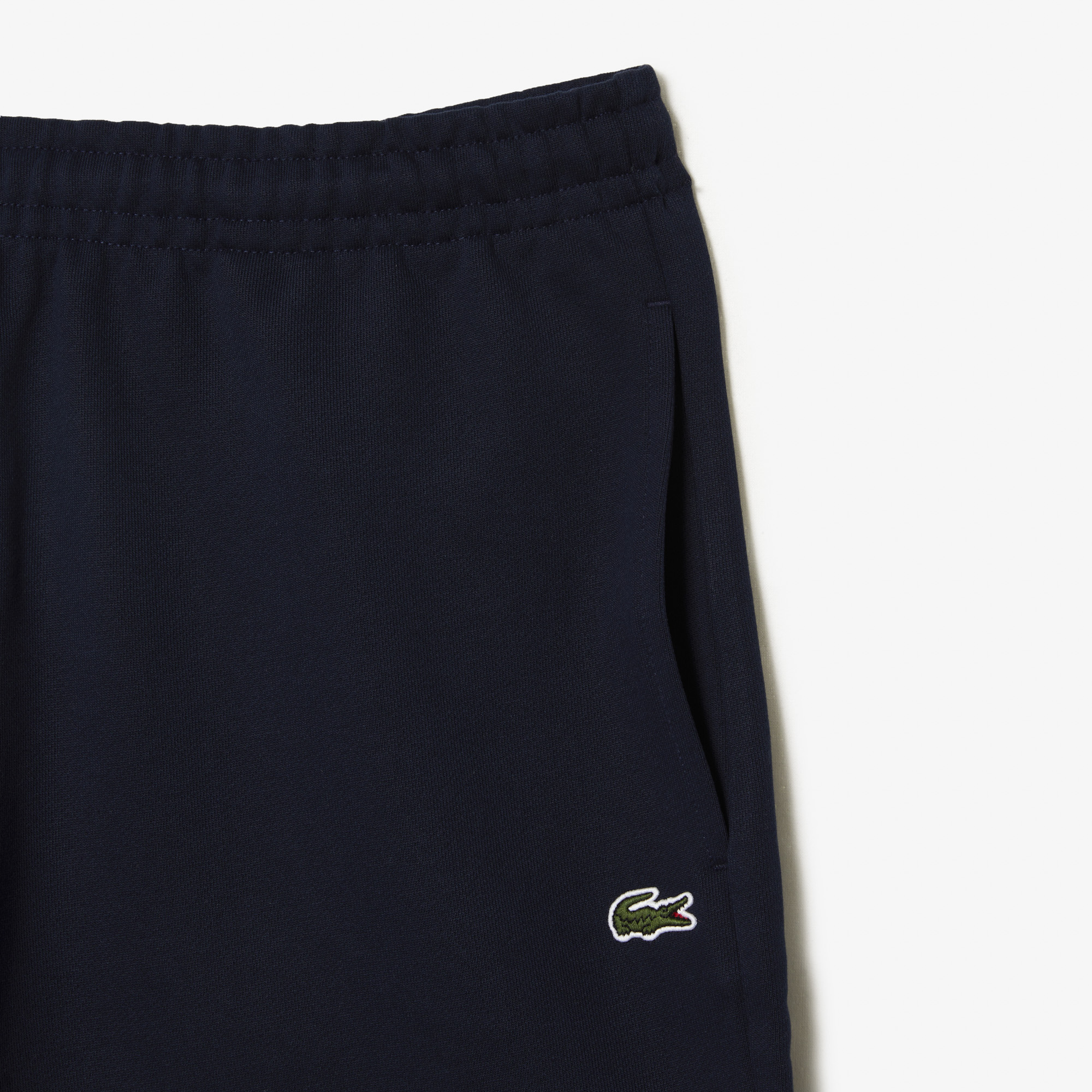 Men s Lacoste Unbrushed Cotton Fleece Shorts LACOSTE