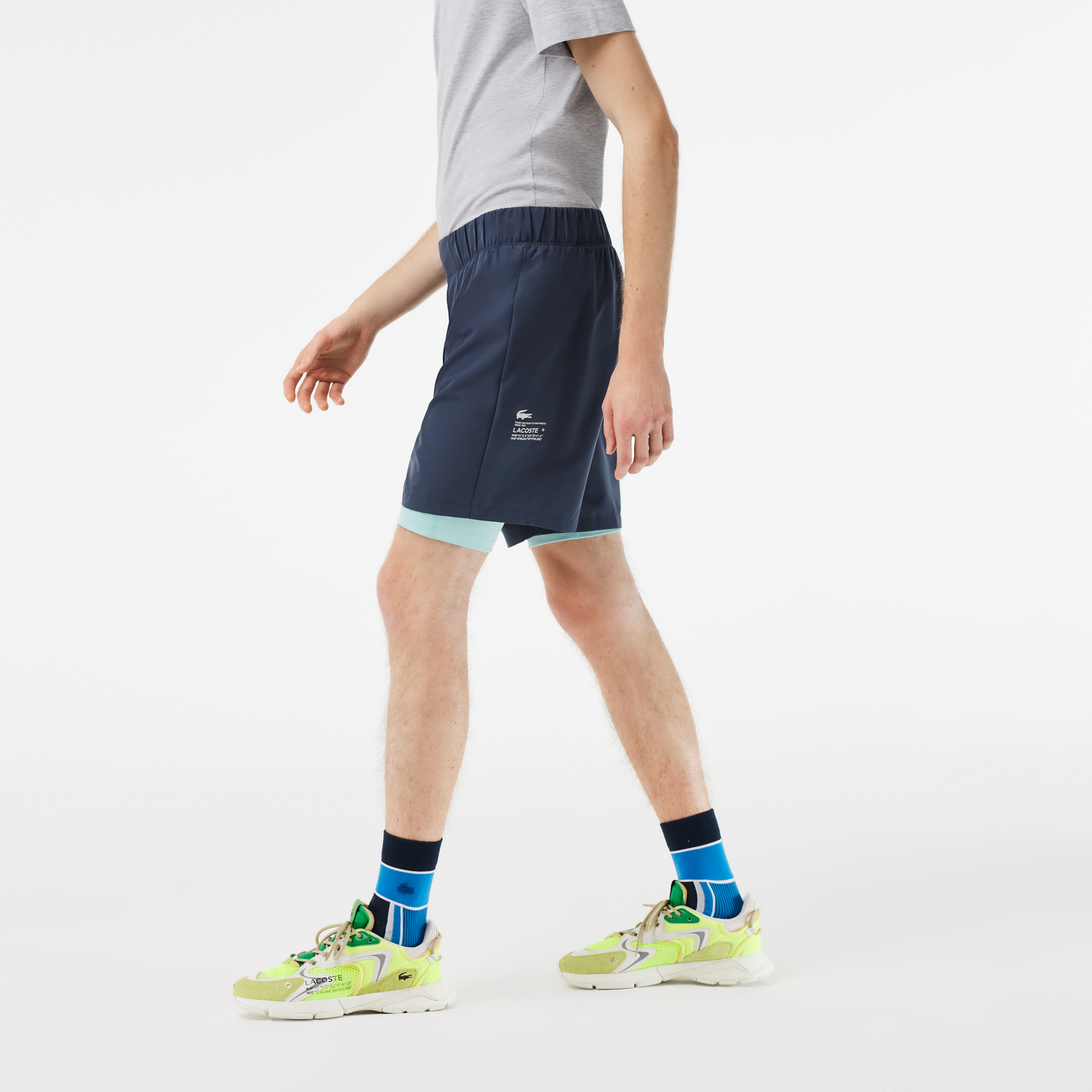 Lacoste running shorts on sale