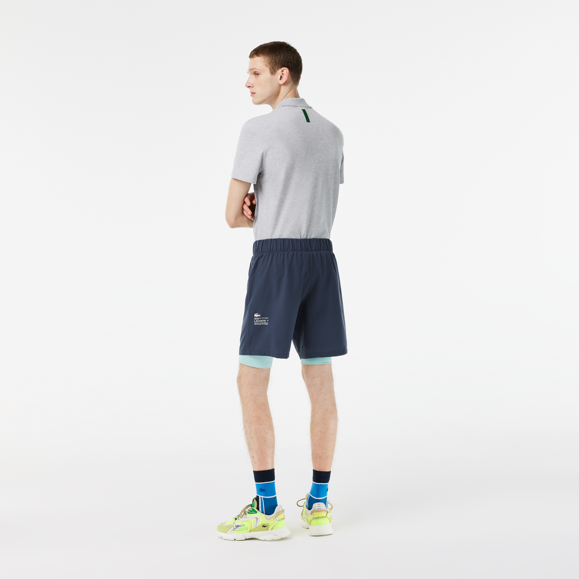 Lacoste knit shorts store