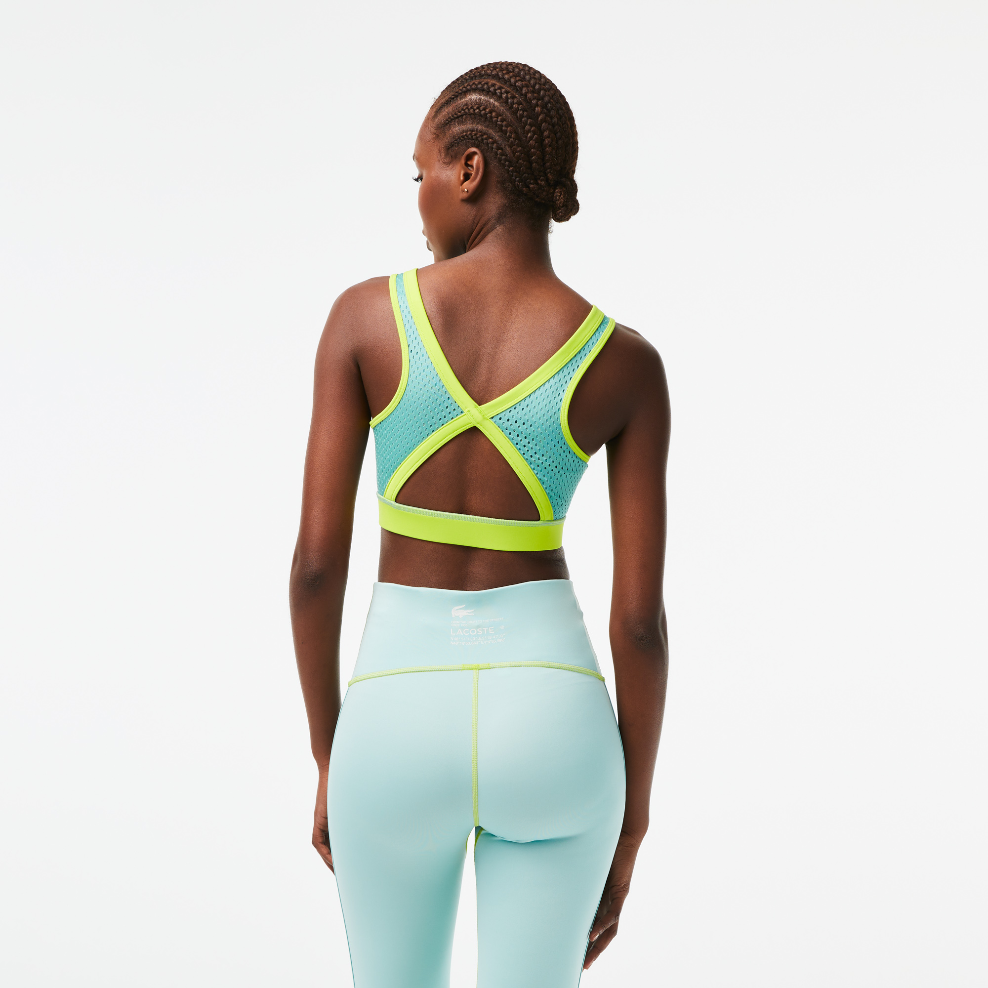Women's Lacoste Sport Ultra-Dry Recycled Polyester Sports Bra