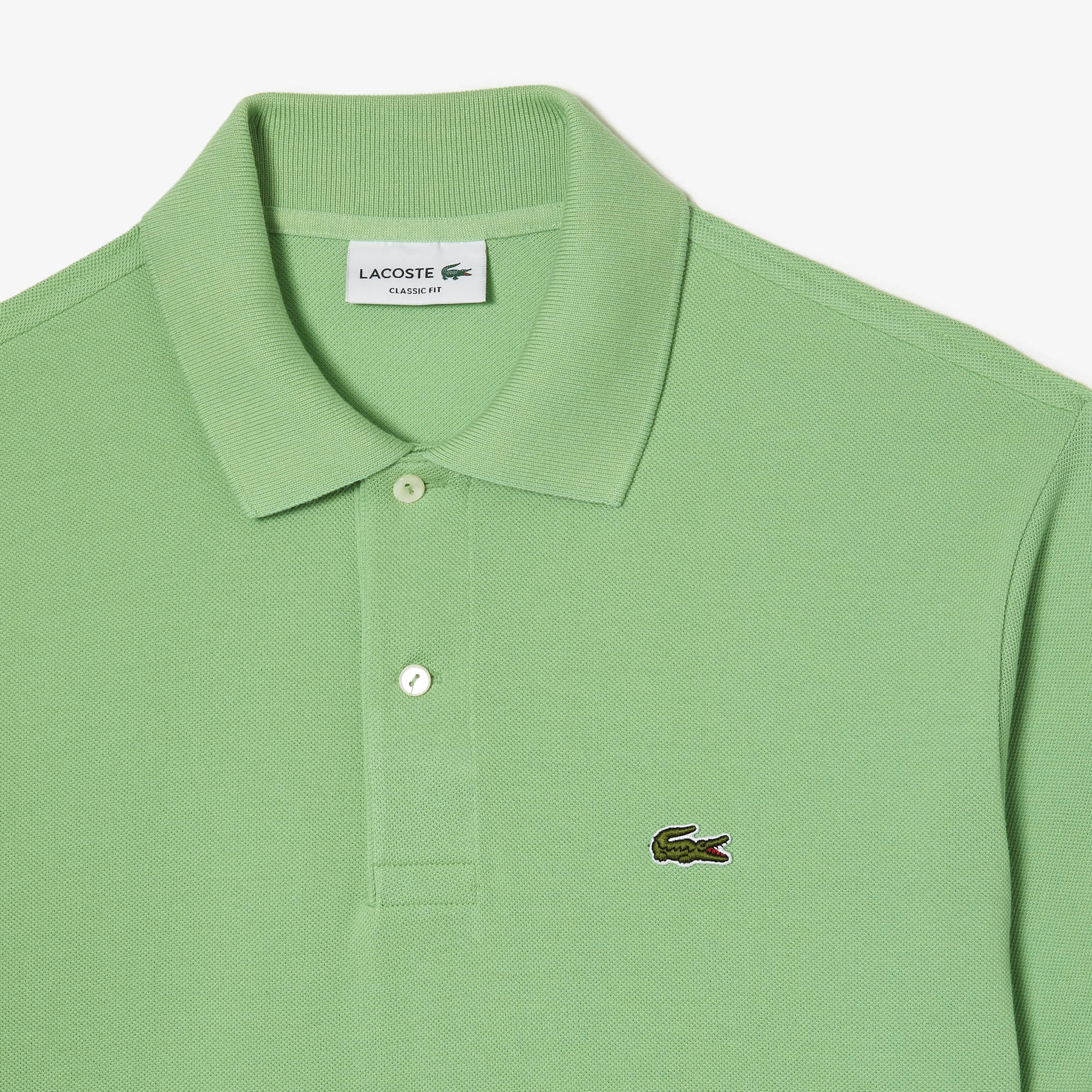 Lacoste lime green polo on sale shirt