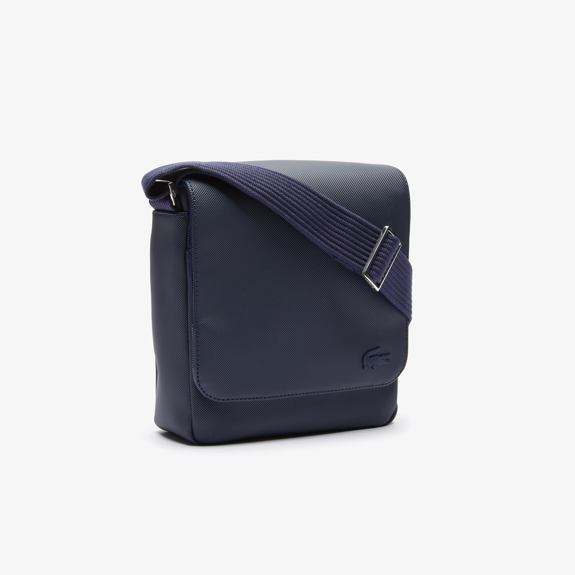 Lacoste flap cheap crossover bag