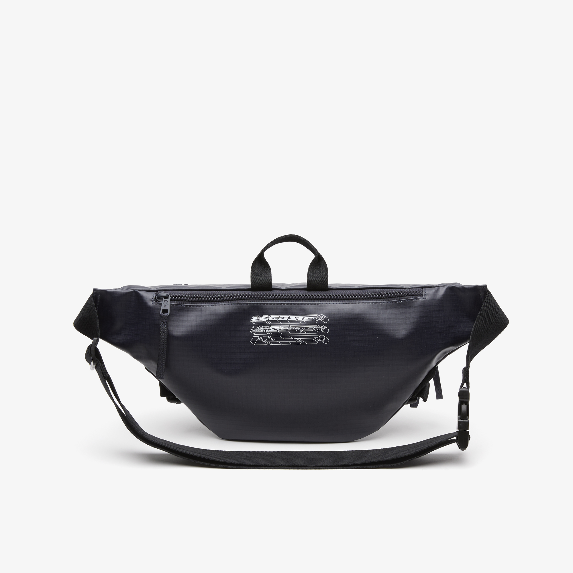 Lacoste leather fanny pack store