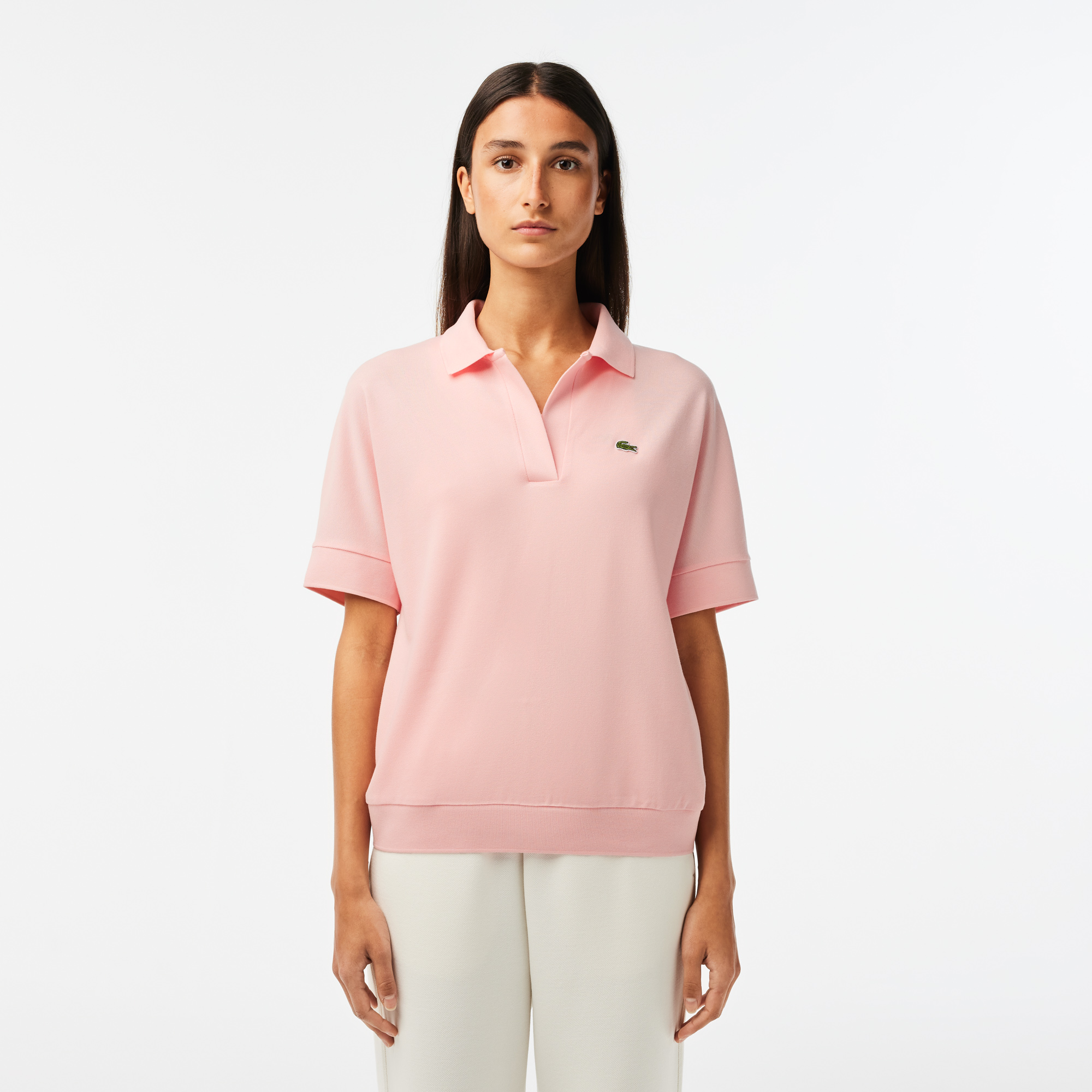 Lacoste polo best sale loose fit