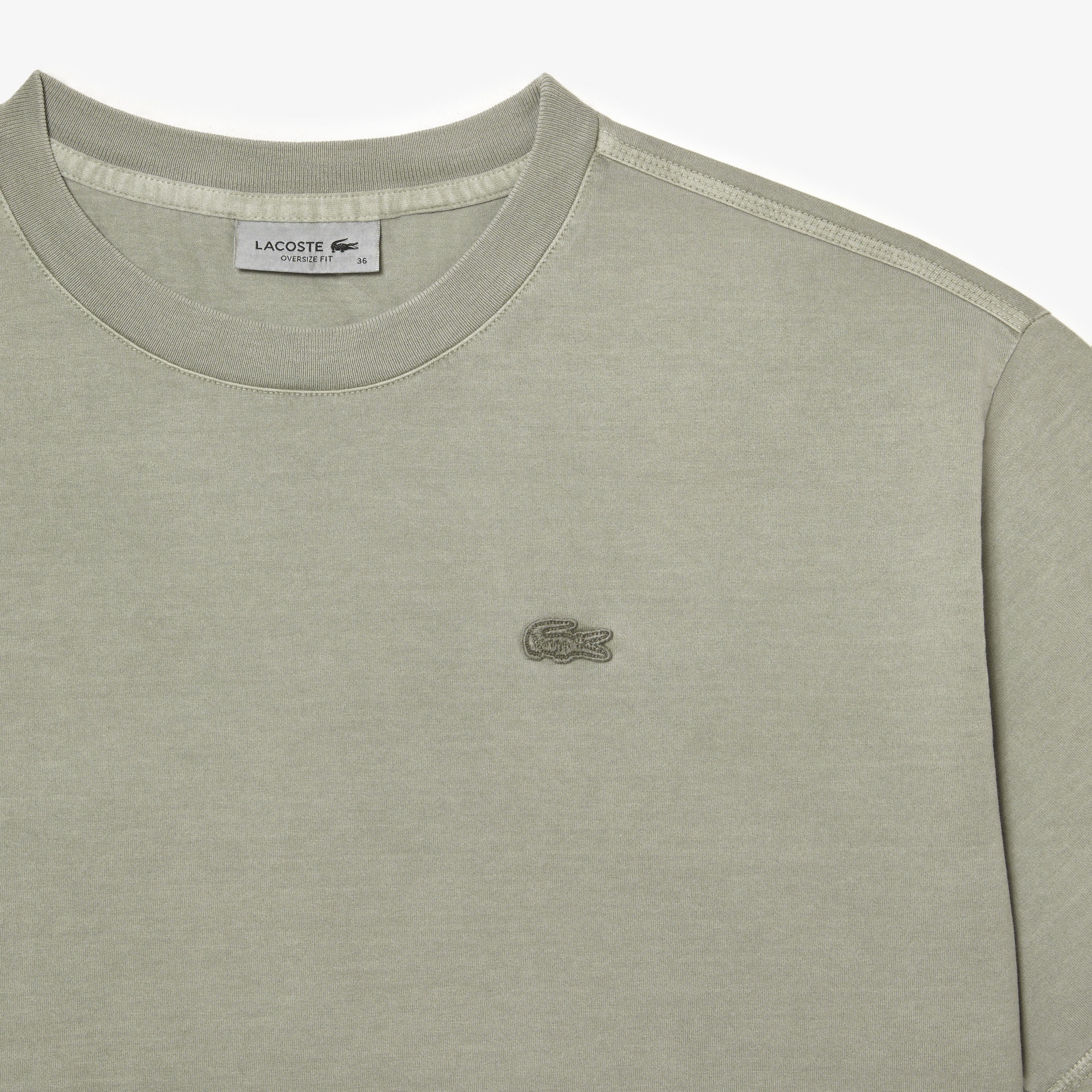 Women s Lacoste Oversize Organic Cotton T Shirt LACOSTE
