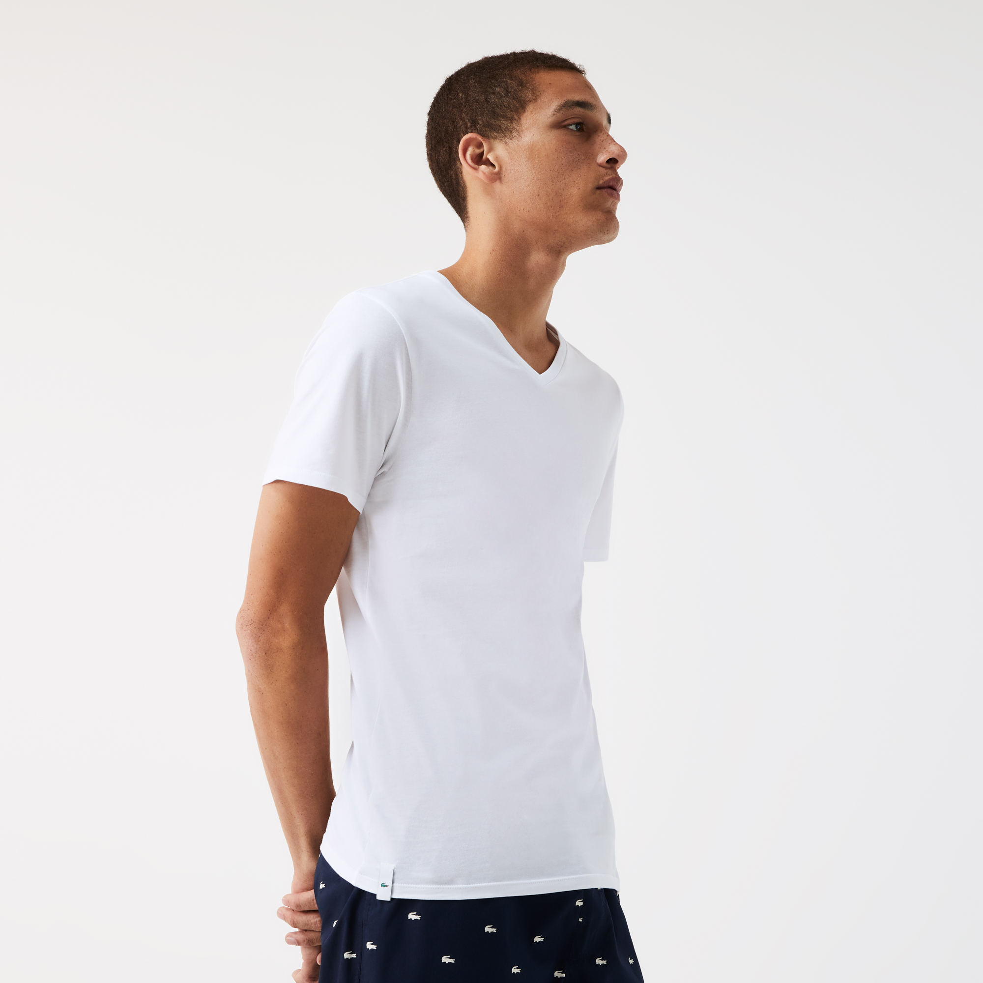 T shirt lacoste homme slim fit hotsell