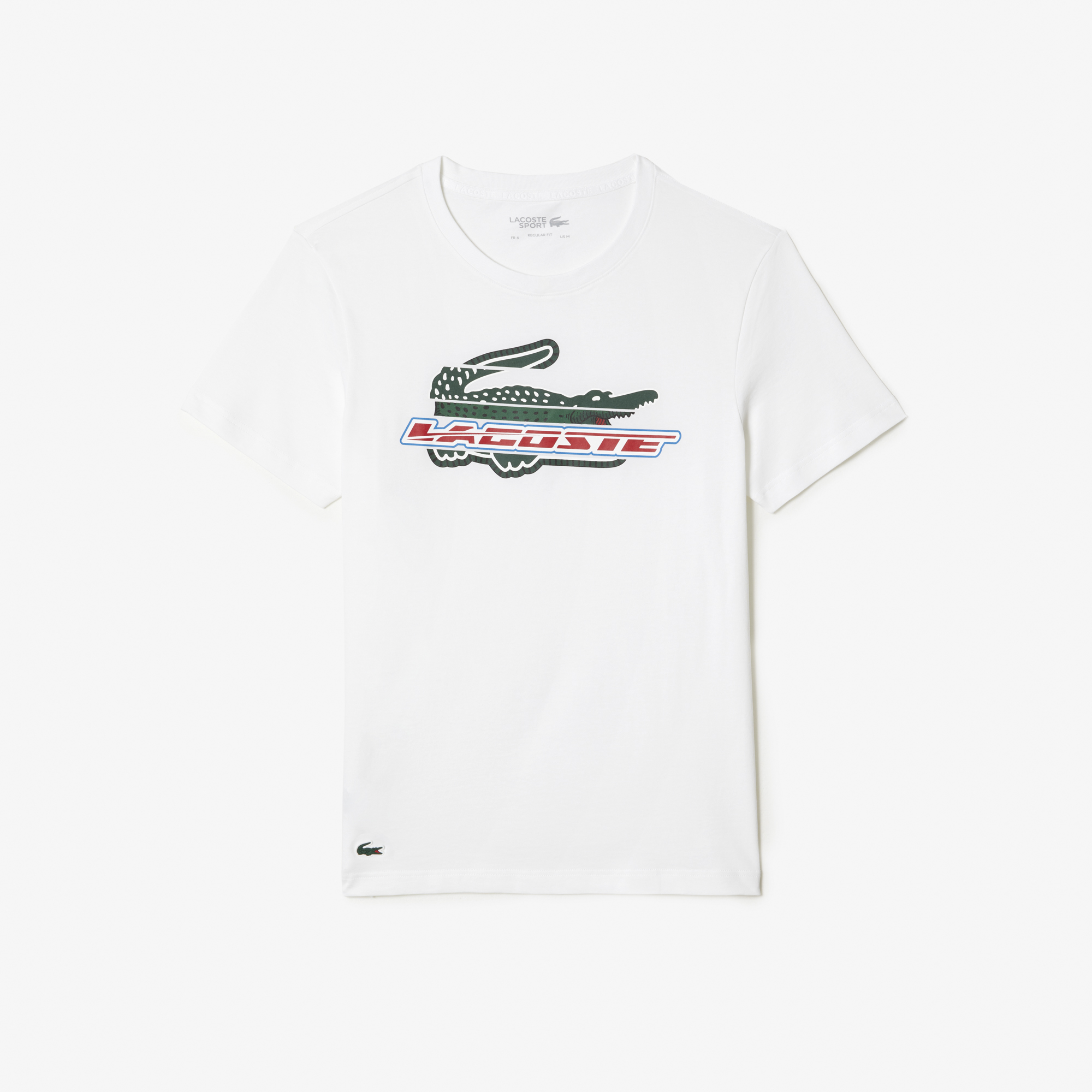 Tee shirt lacoste gros logo store
