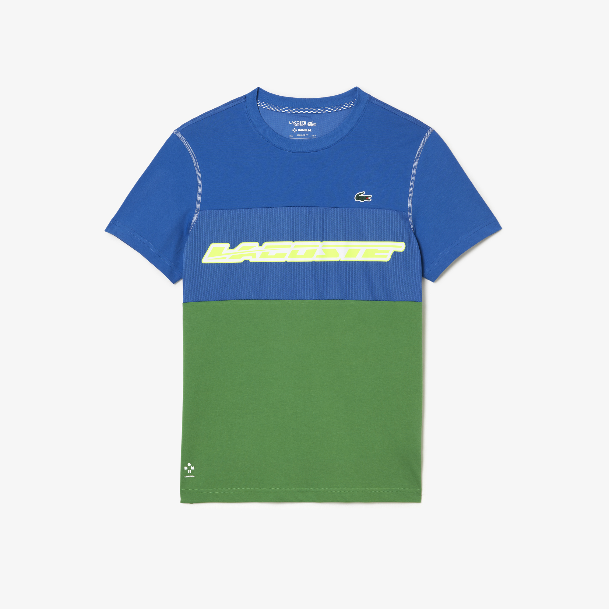 Men s Lacoste Tennis X Daniil Medvedev Jersey T Shirt LACOSTE