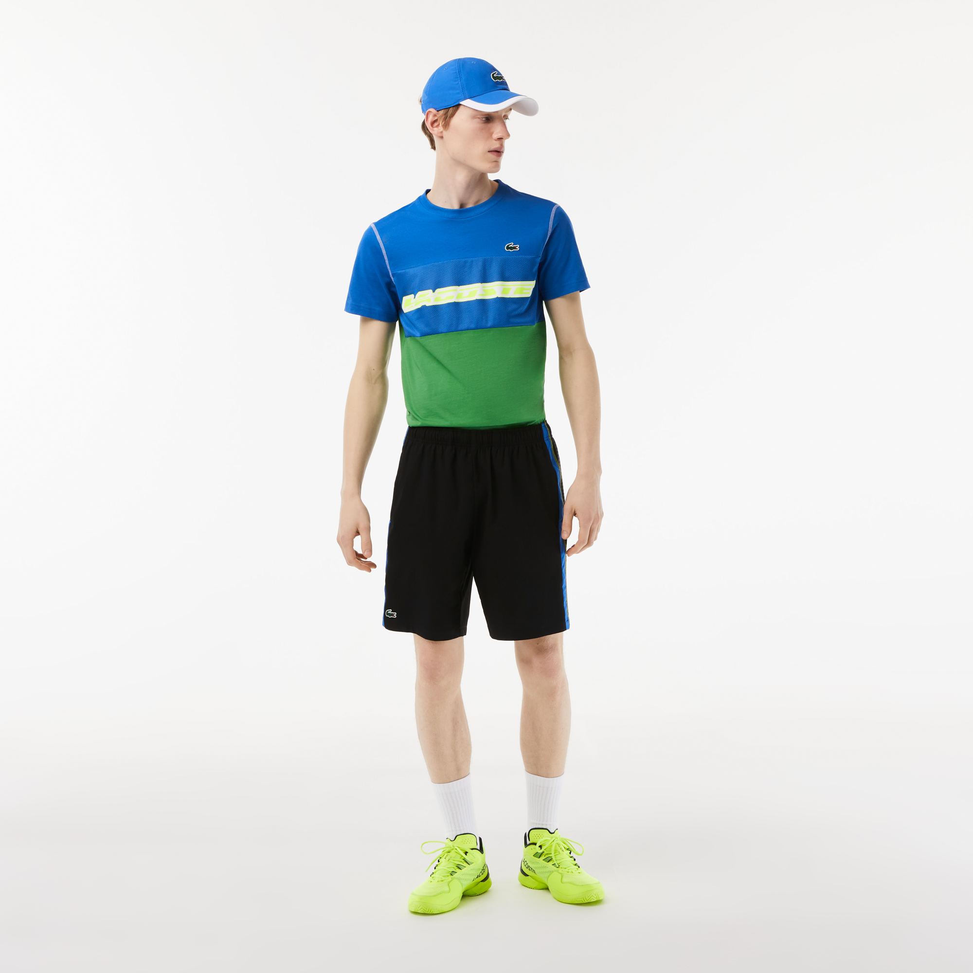 Men s Lacoste Tennis X Daniil Medvedev Jersey T Shirt LACOSTE