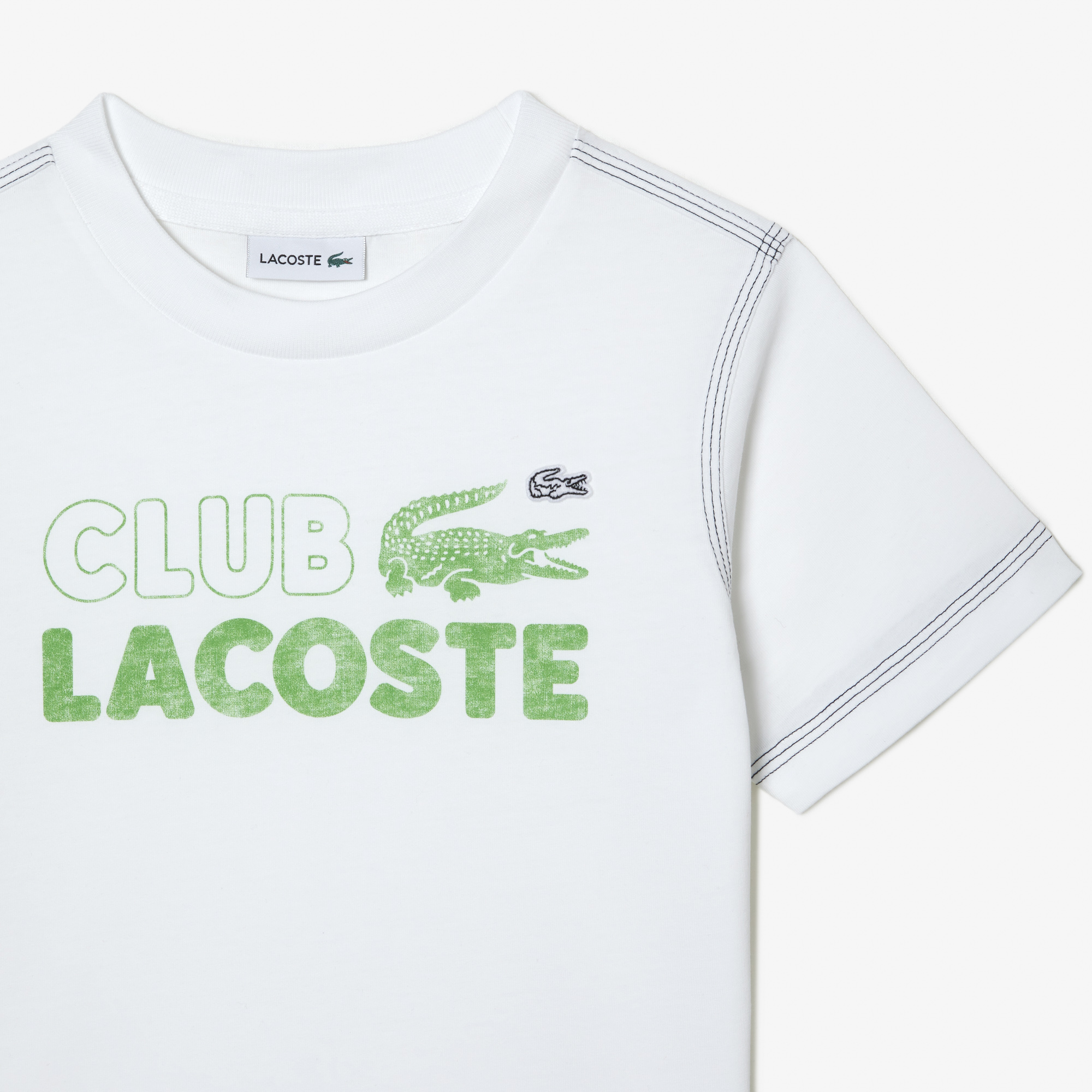 T shirt lacoste enfant sales