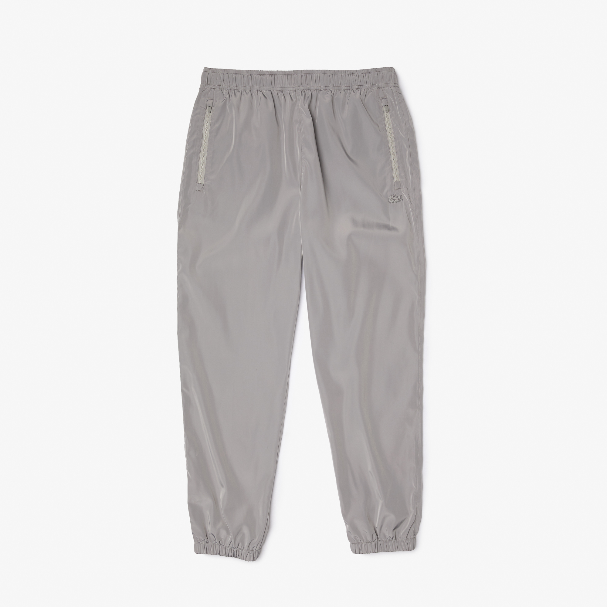 Grey nylon top track pants