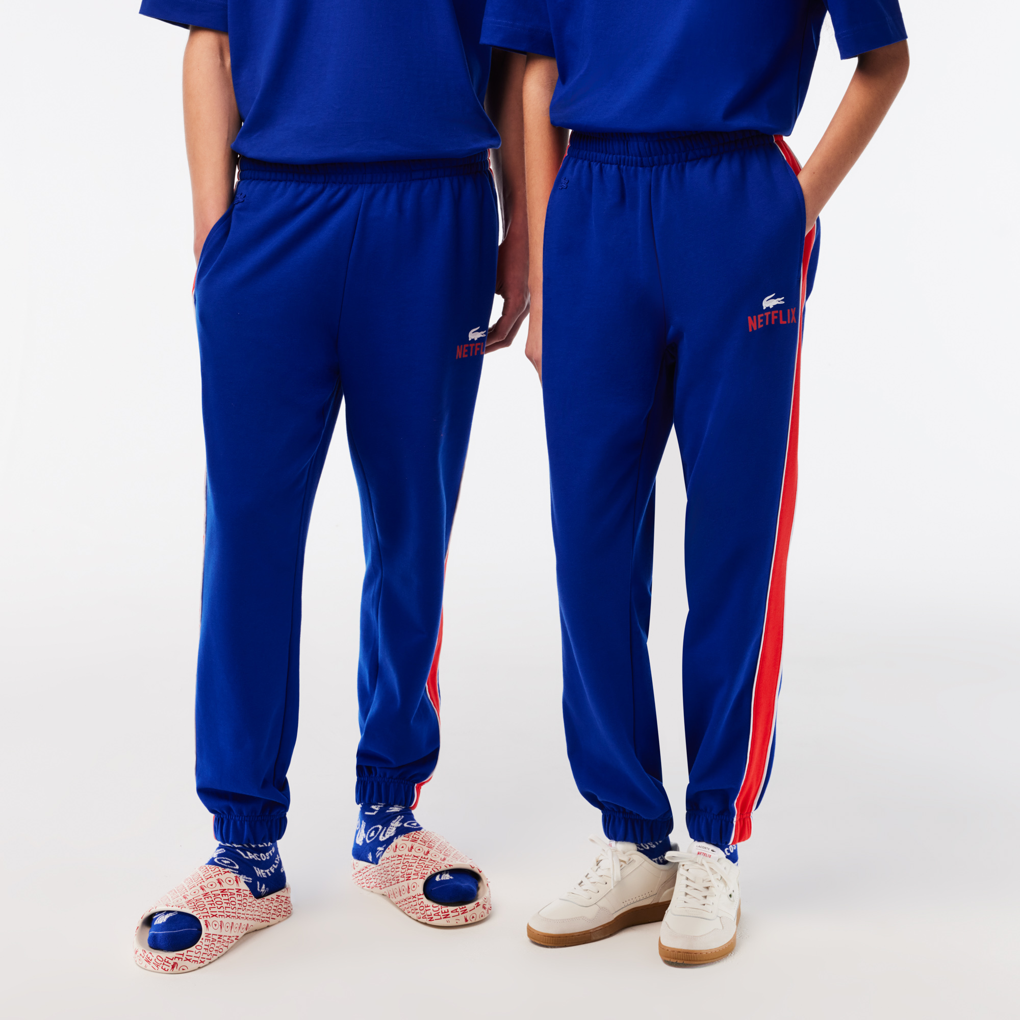 Blue lacoste guppy online pants