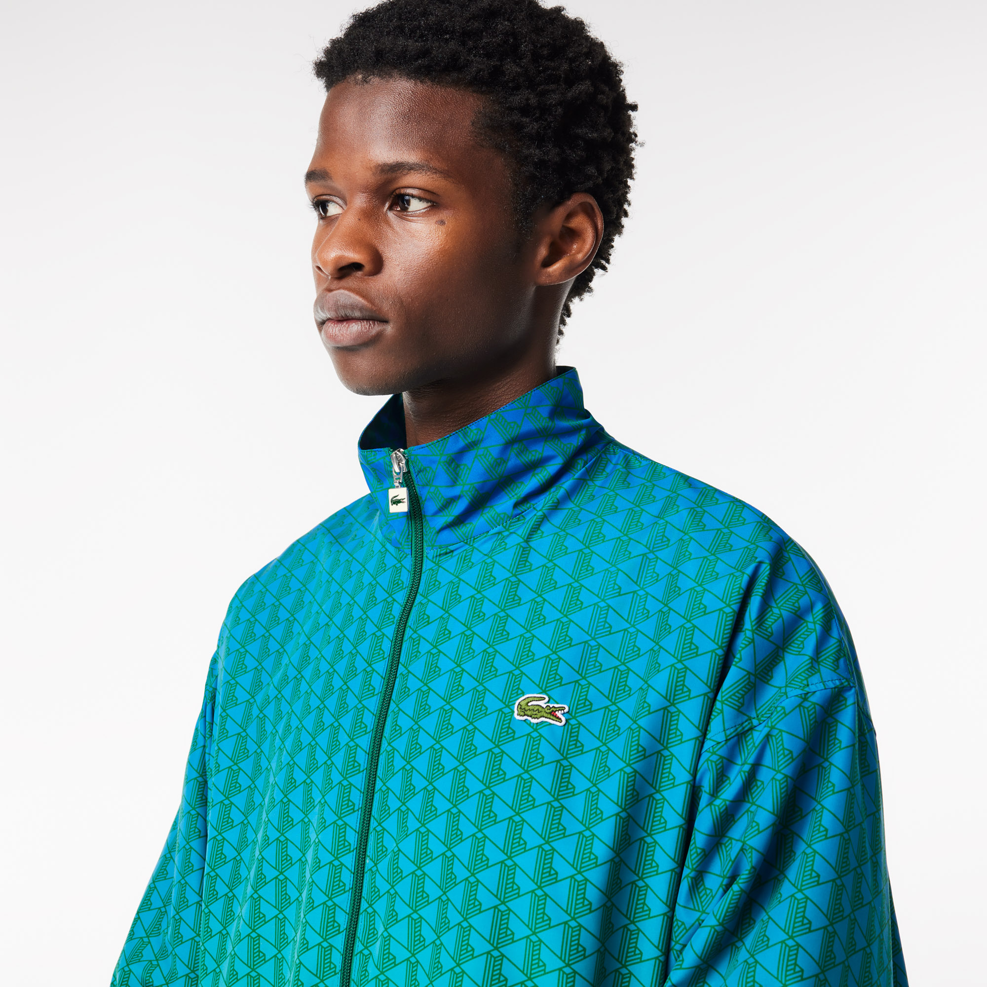 Monogram Print Jacket LACOSTE