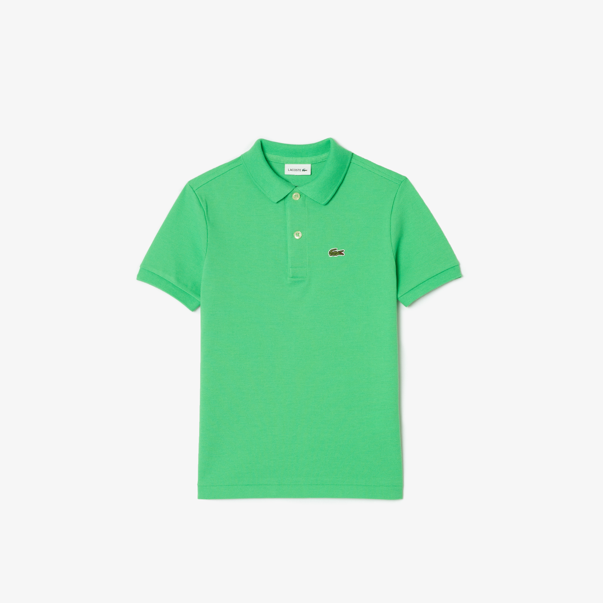Kids Lacoste Regular Fit Petit Pique Polo Shirt LACOSTE