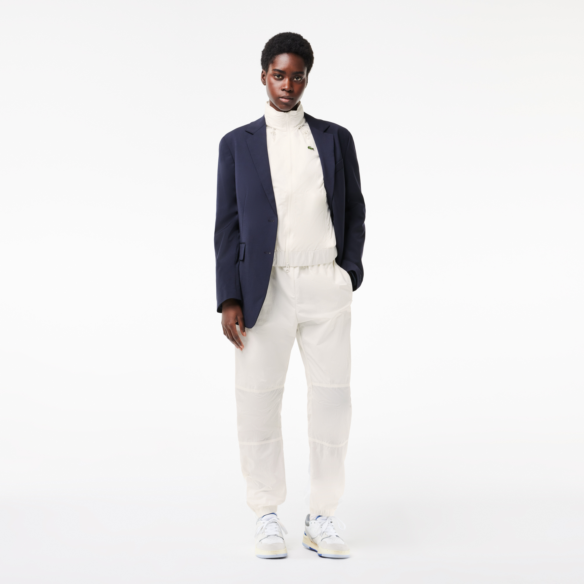 Lacoste nylon track jacket deals