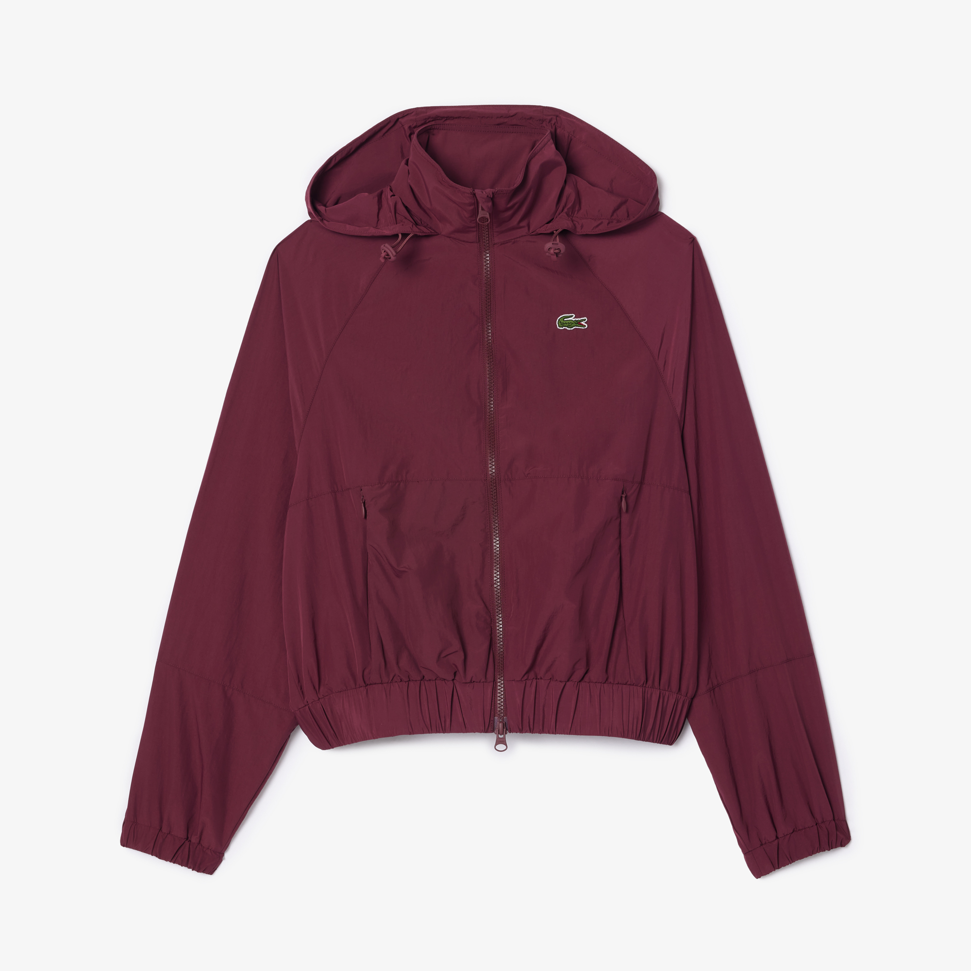 Lacoste nylon track jacket top