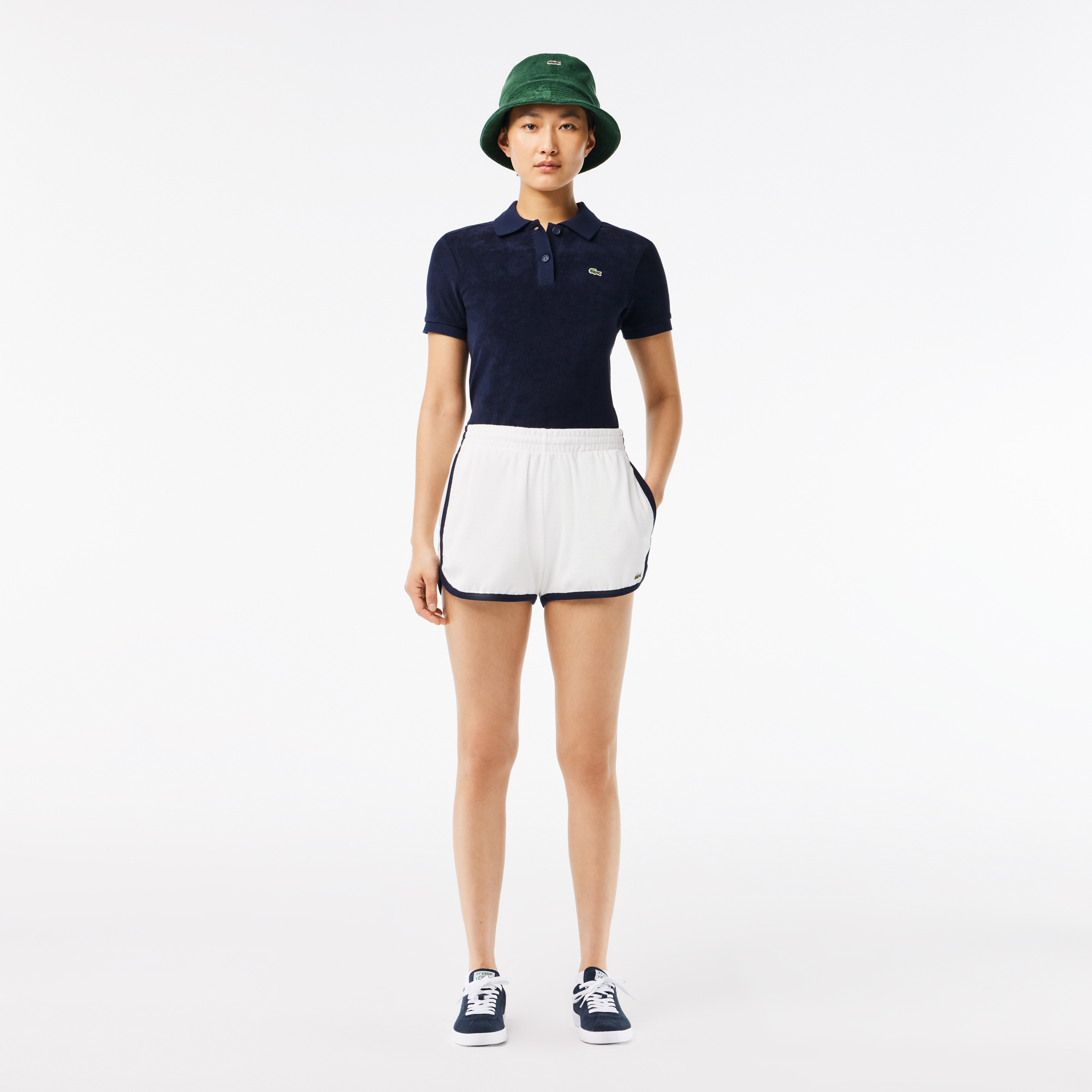 Slim Fit Terry Knit Polo Shirt LACOSTE