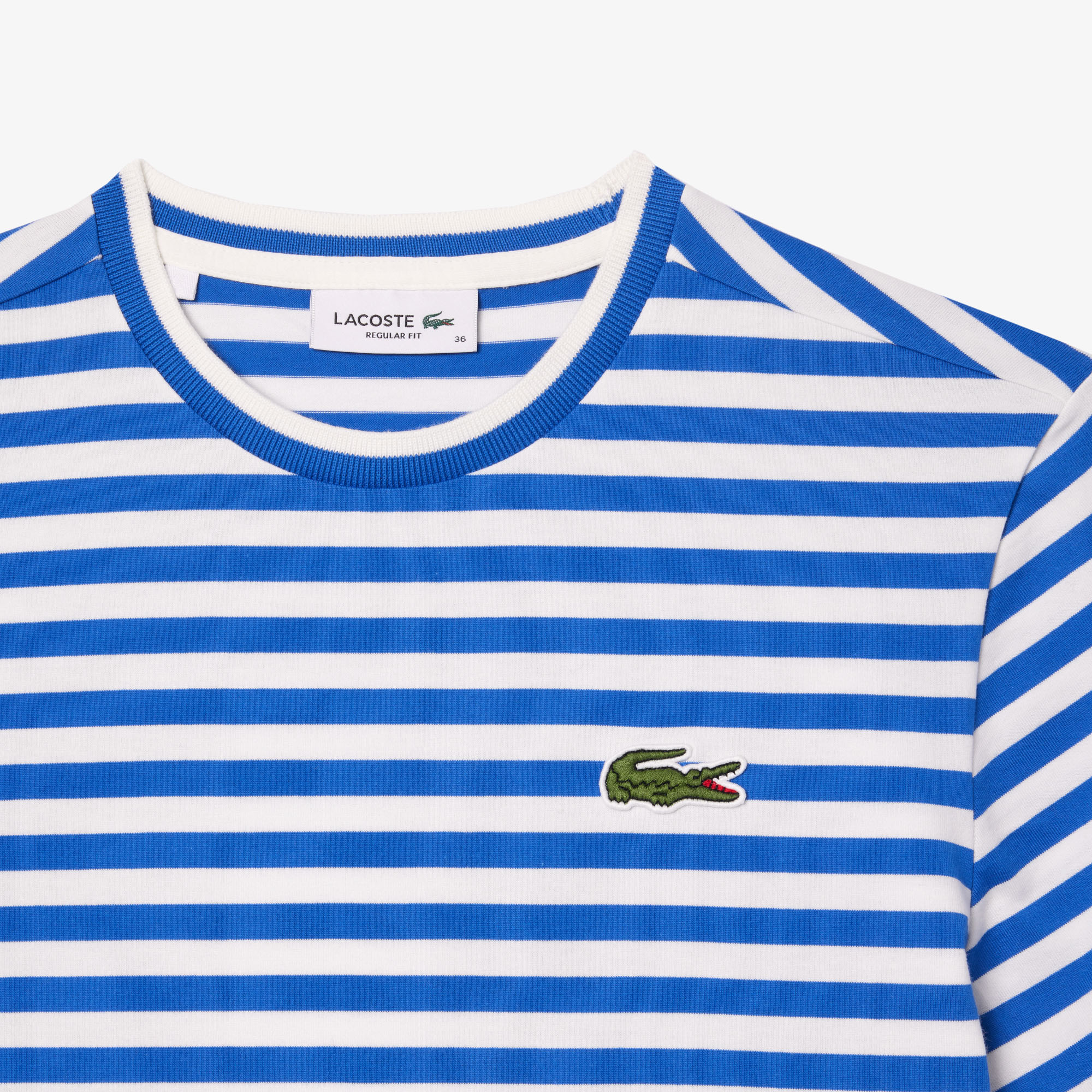 Lacoste t shirt striped online
