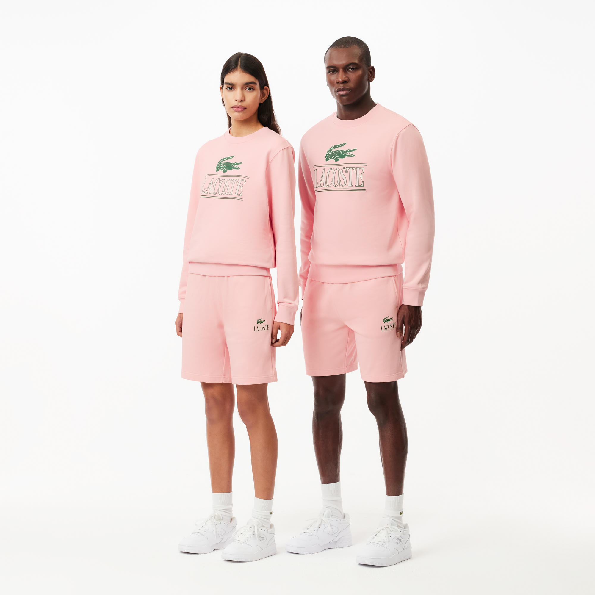 Mens pink jogger shorts discount