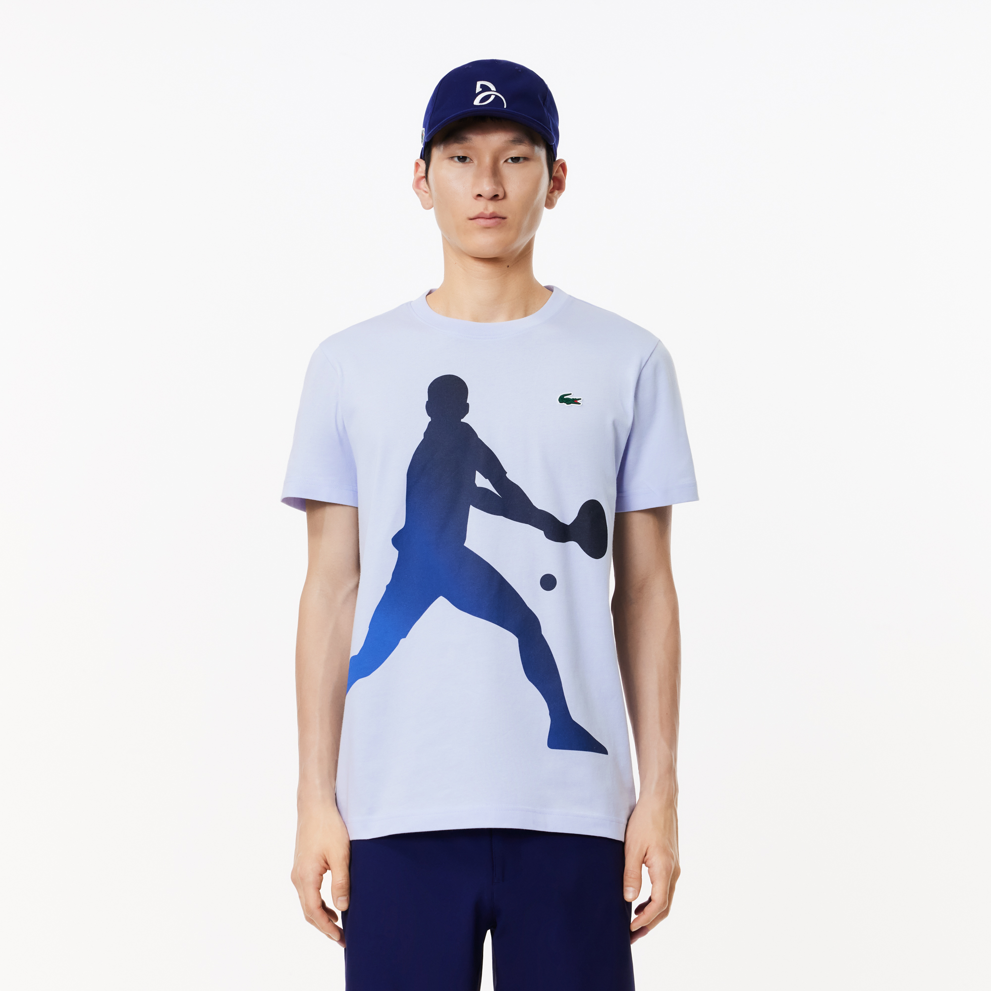 Lacoste Tennis x Novak Djokovic T Shirt and Cap Set LACOSTE