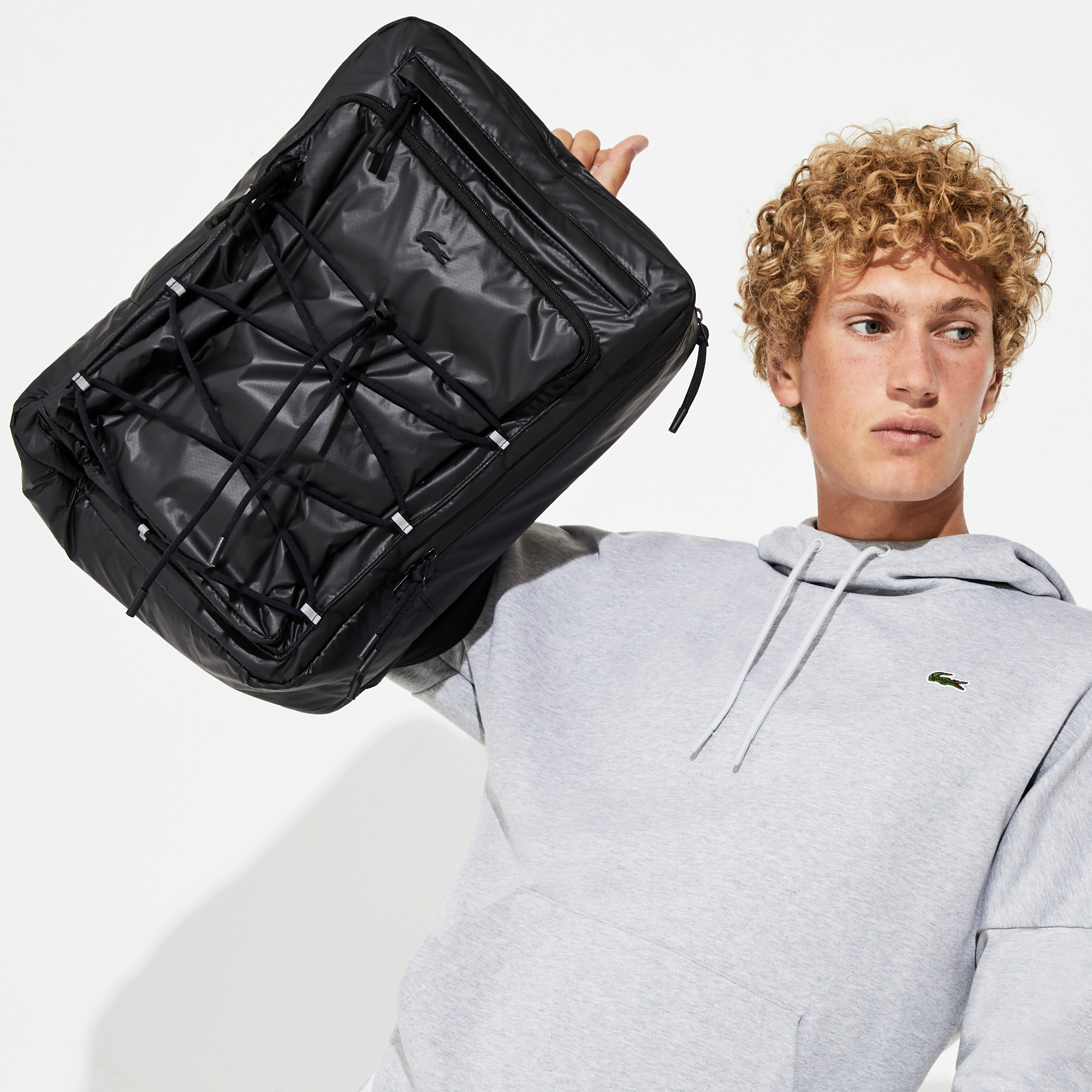 lacoste drawstring bag