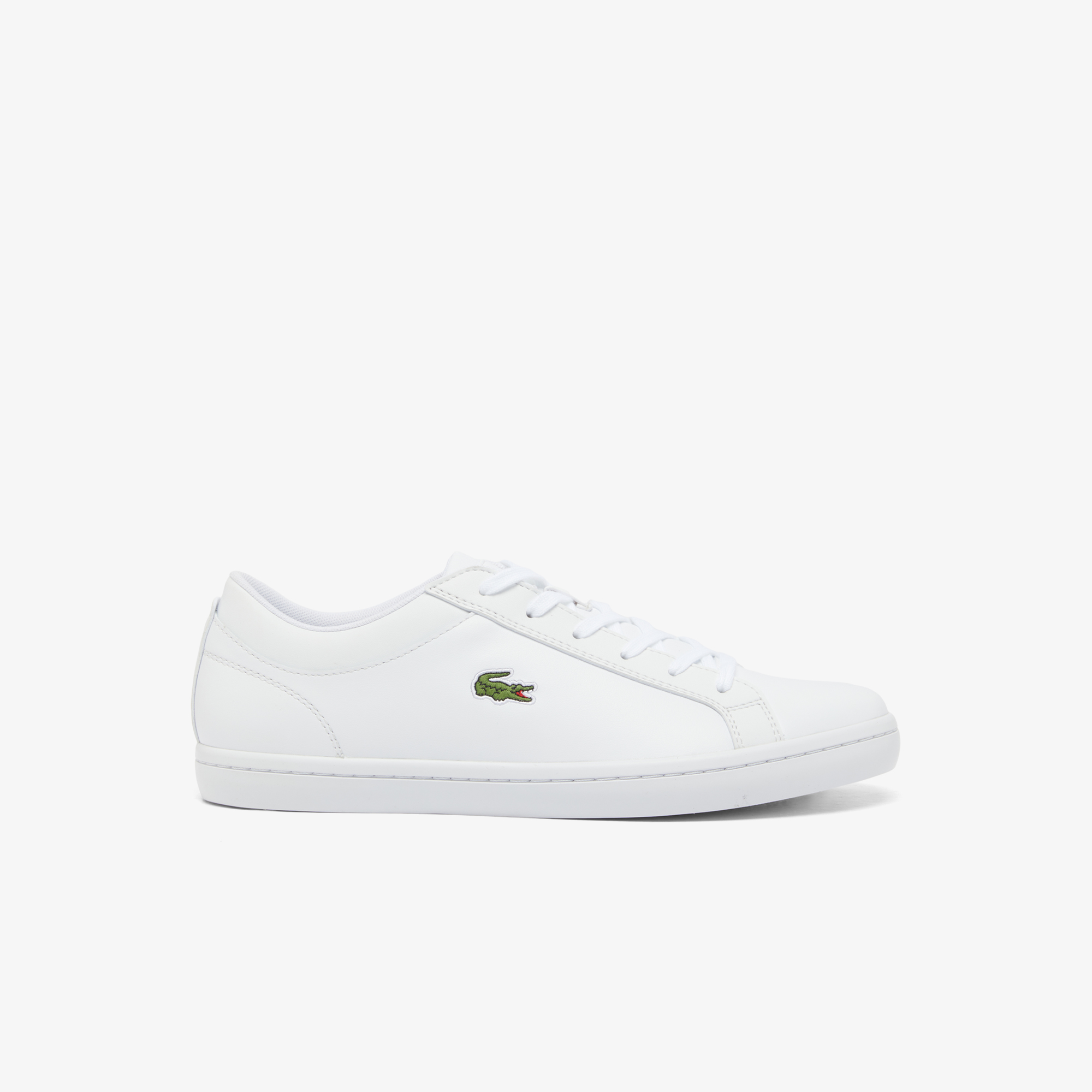 Men s Straightset Leather Trainers LACOSTE