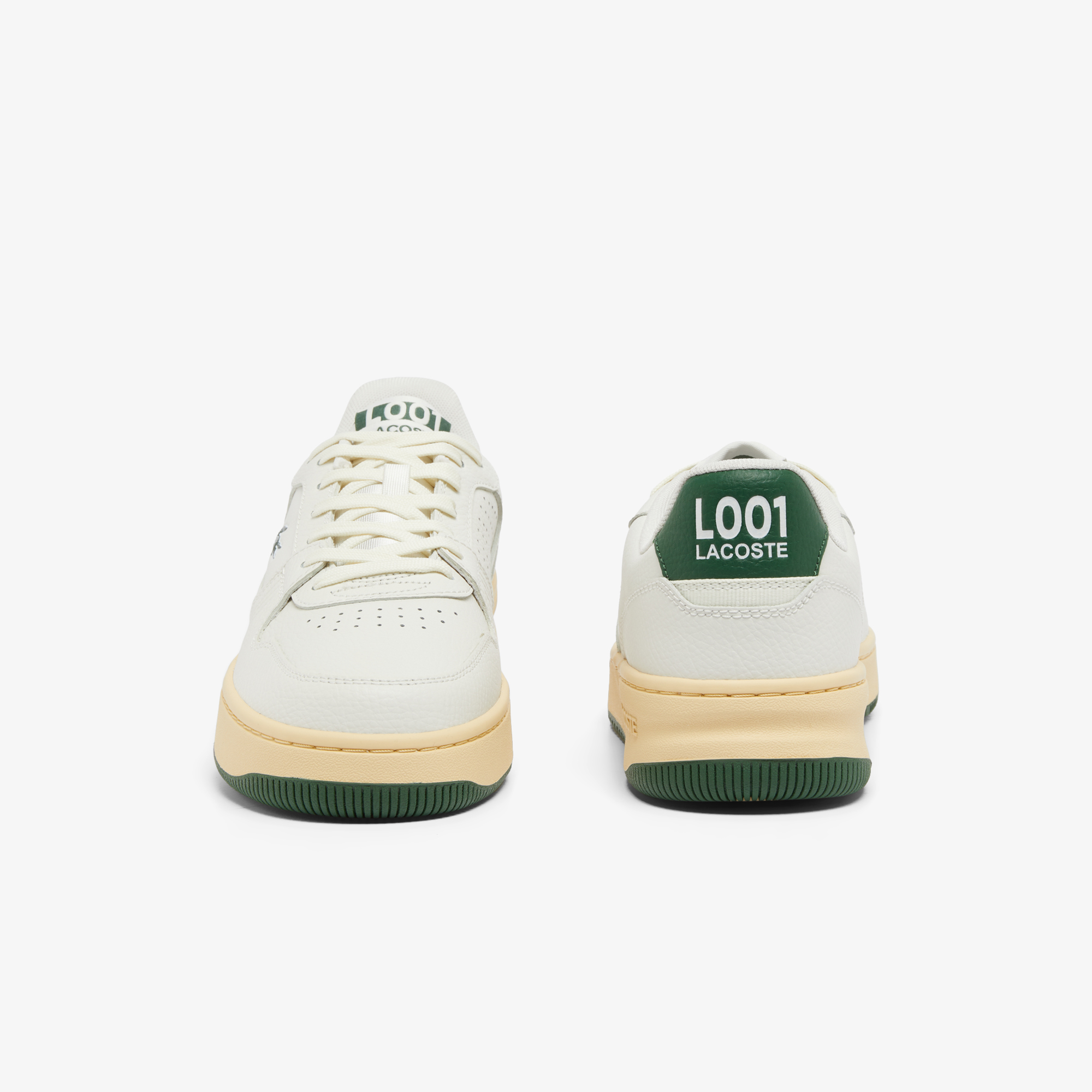 Men s L001 Set Leather Sneakers LACOSTE