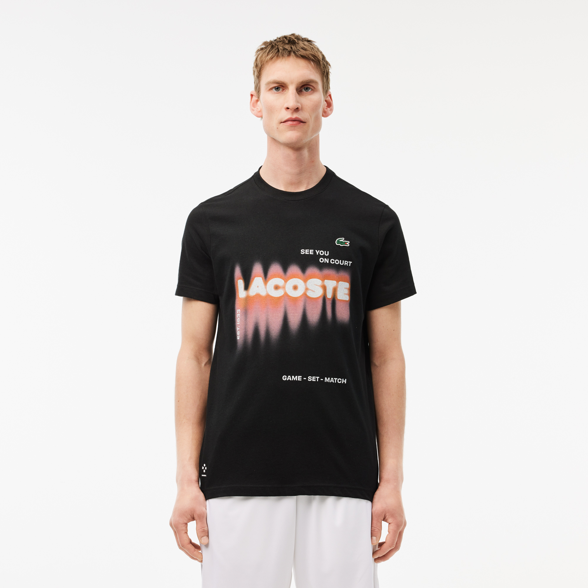 T shirt lacoste tennis store