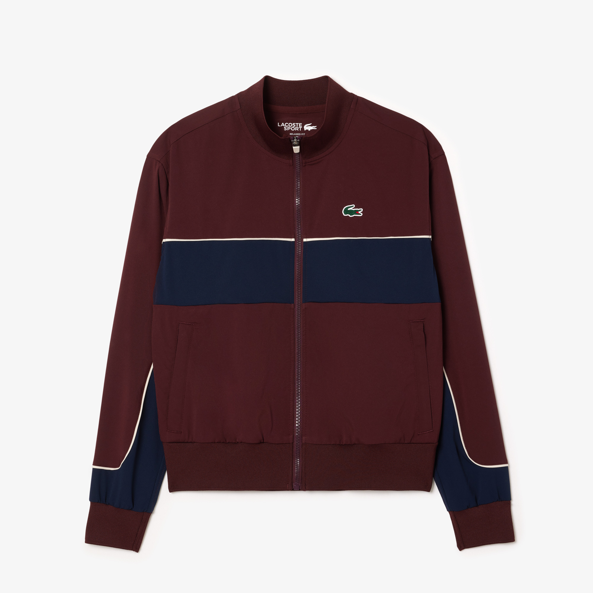 Ultra Dry Colour-Block Stretch Tennis Jacket | LACOSTE