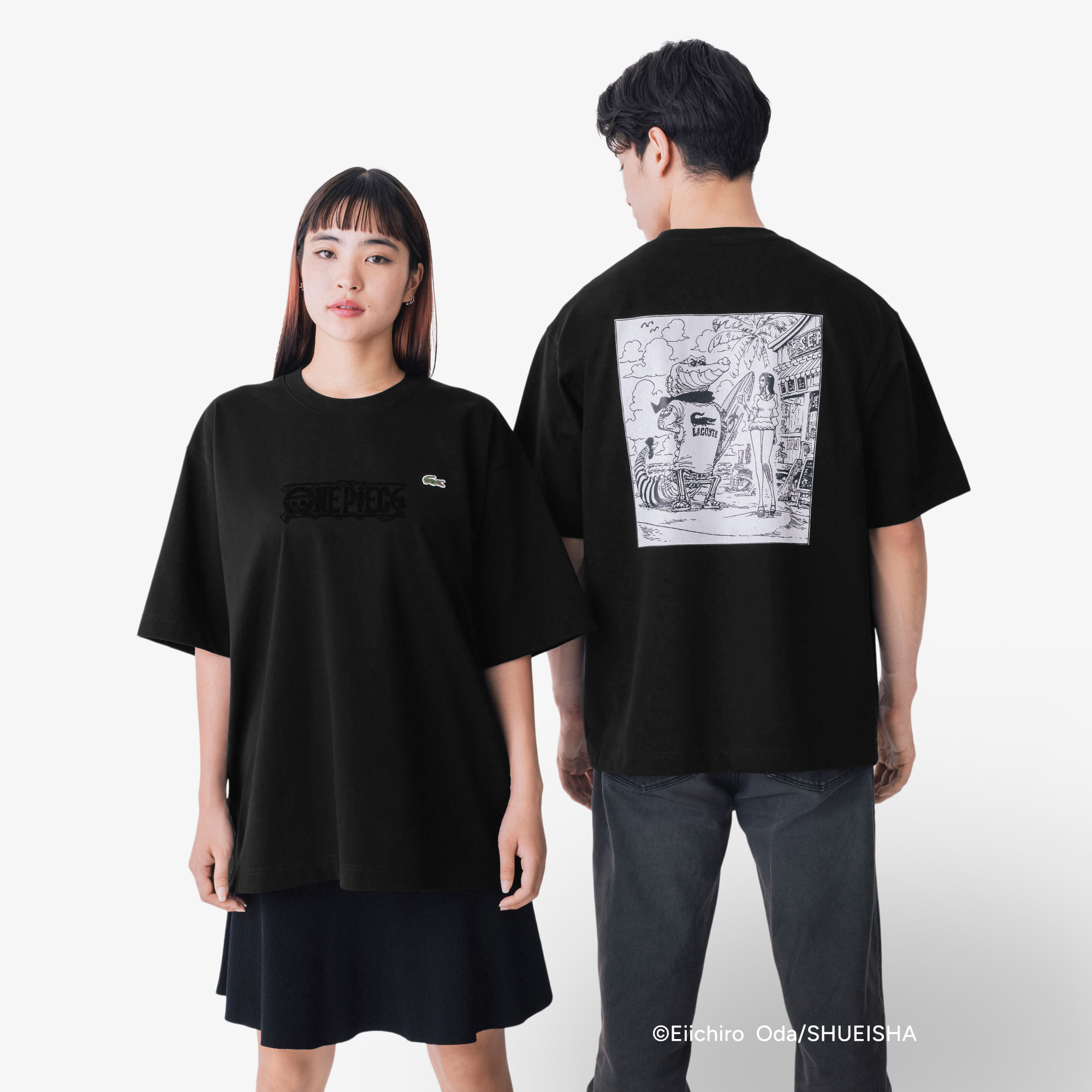 Loose Fit Lacoste x ONE PIECE T-Shirt | LACOSTE
