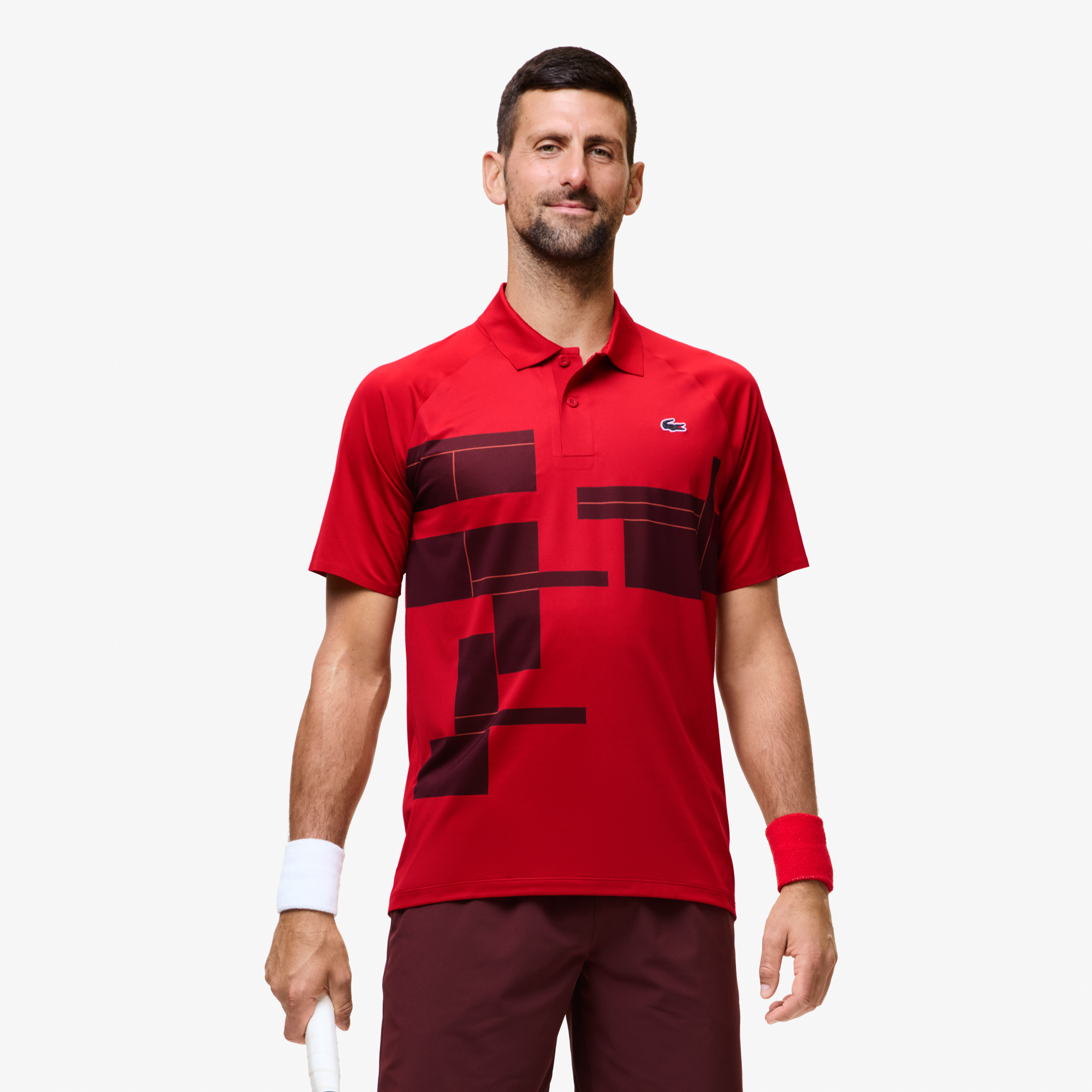 Djokovic lacoste tennis shirt outlet