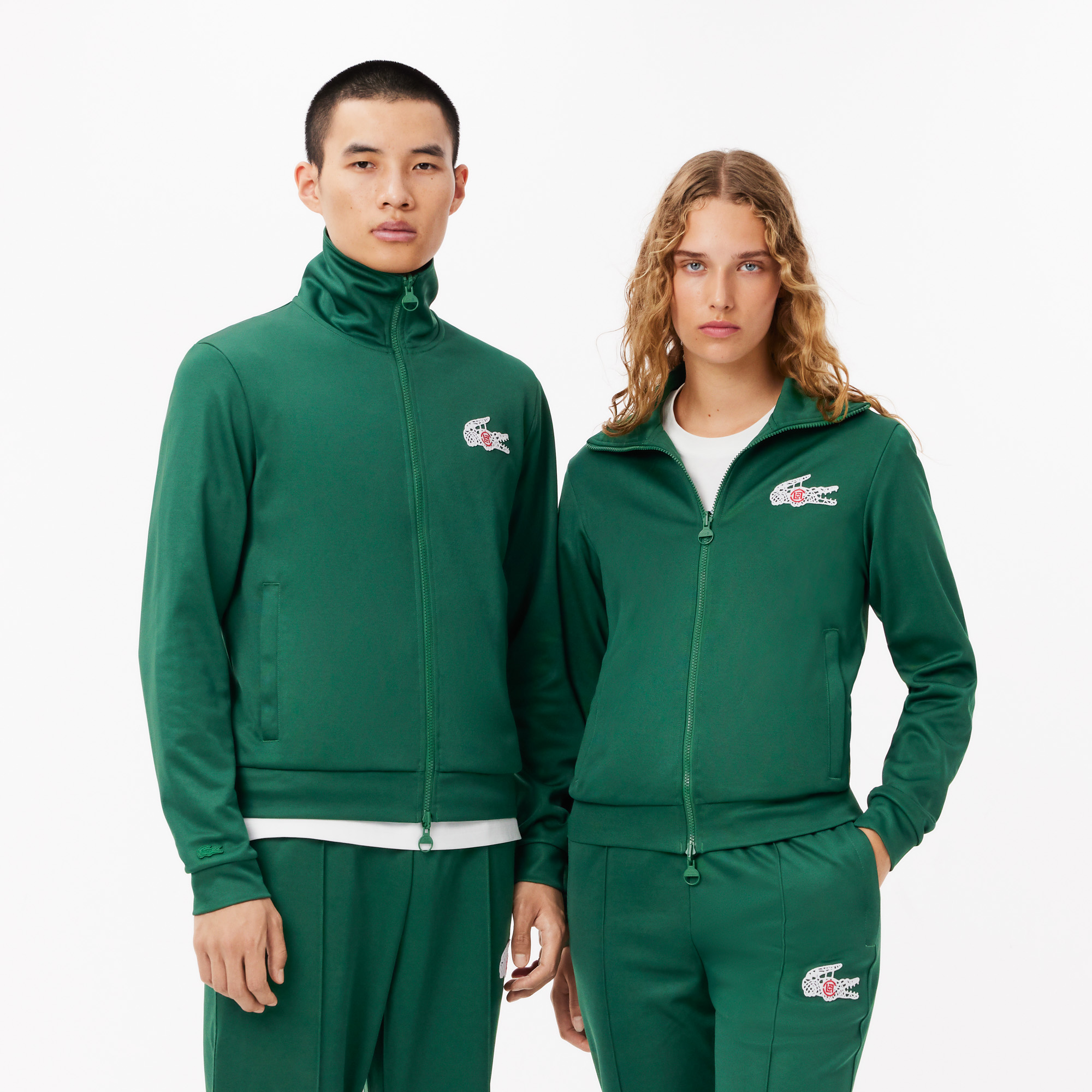 Womens lacoste tracksuit cheap