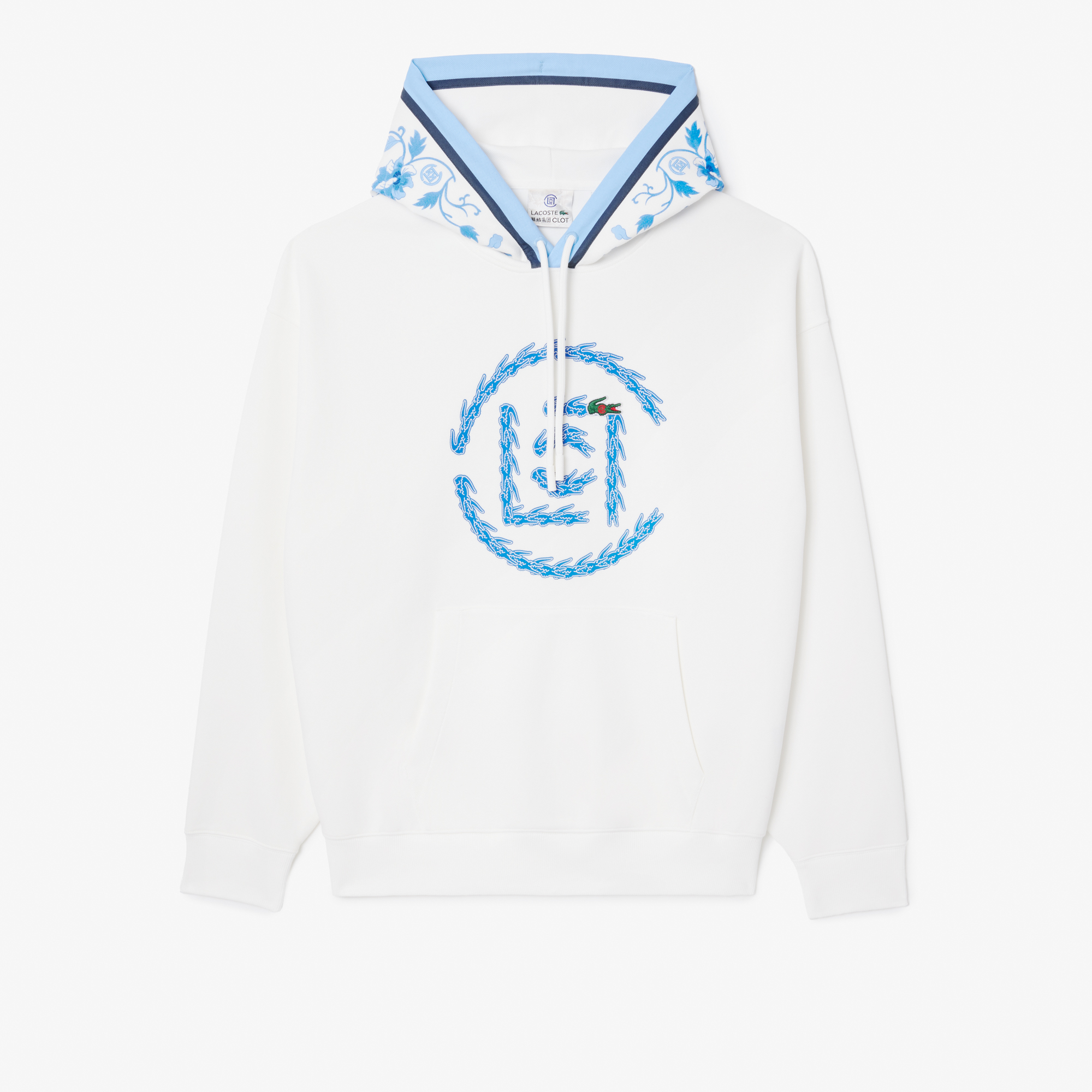 Lacoste x CLOT Loose Fit Hoodie LACOSTE