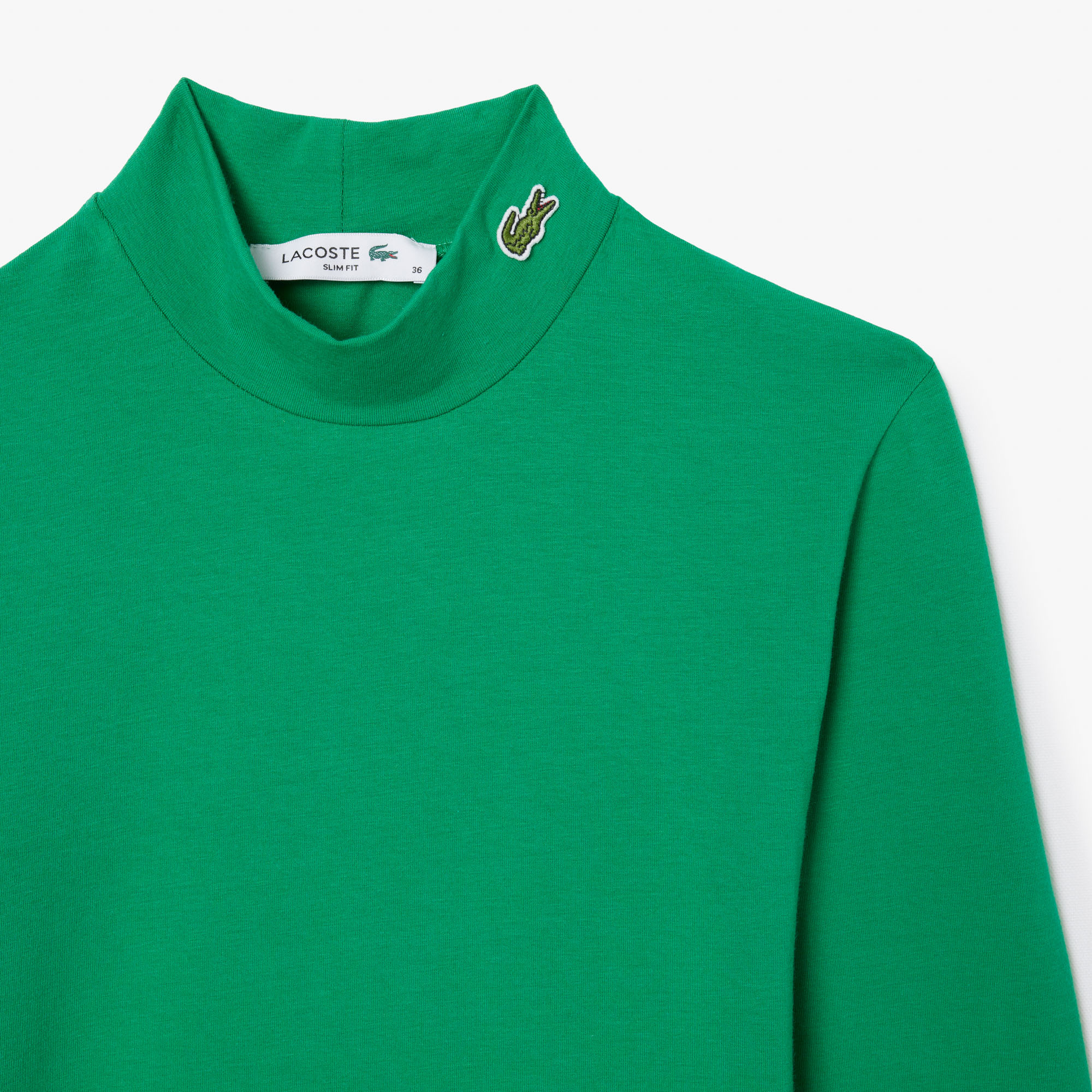 T shirt col roulé lacoste 2025