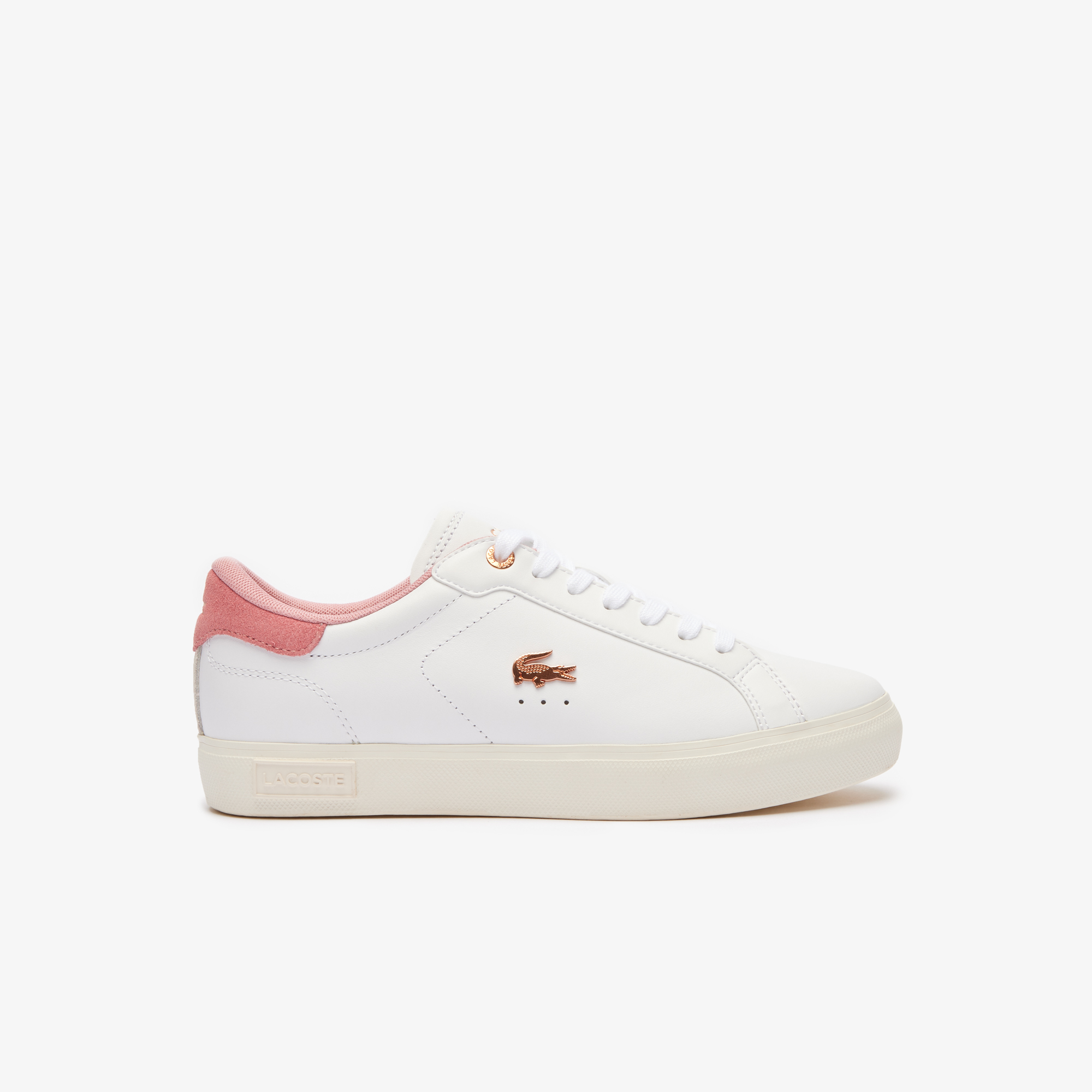 Women s Powercourt Leather Trainers LACOSTE