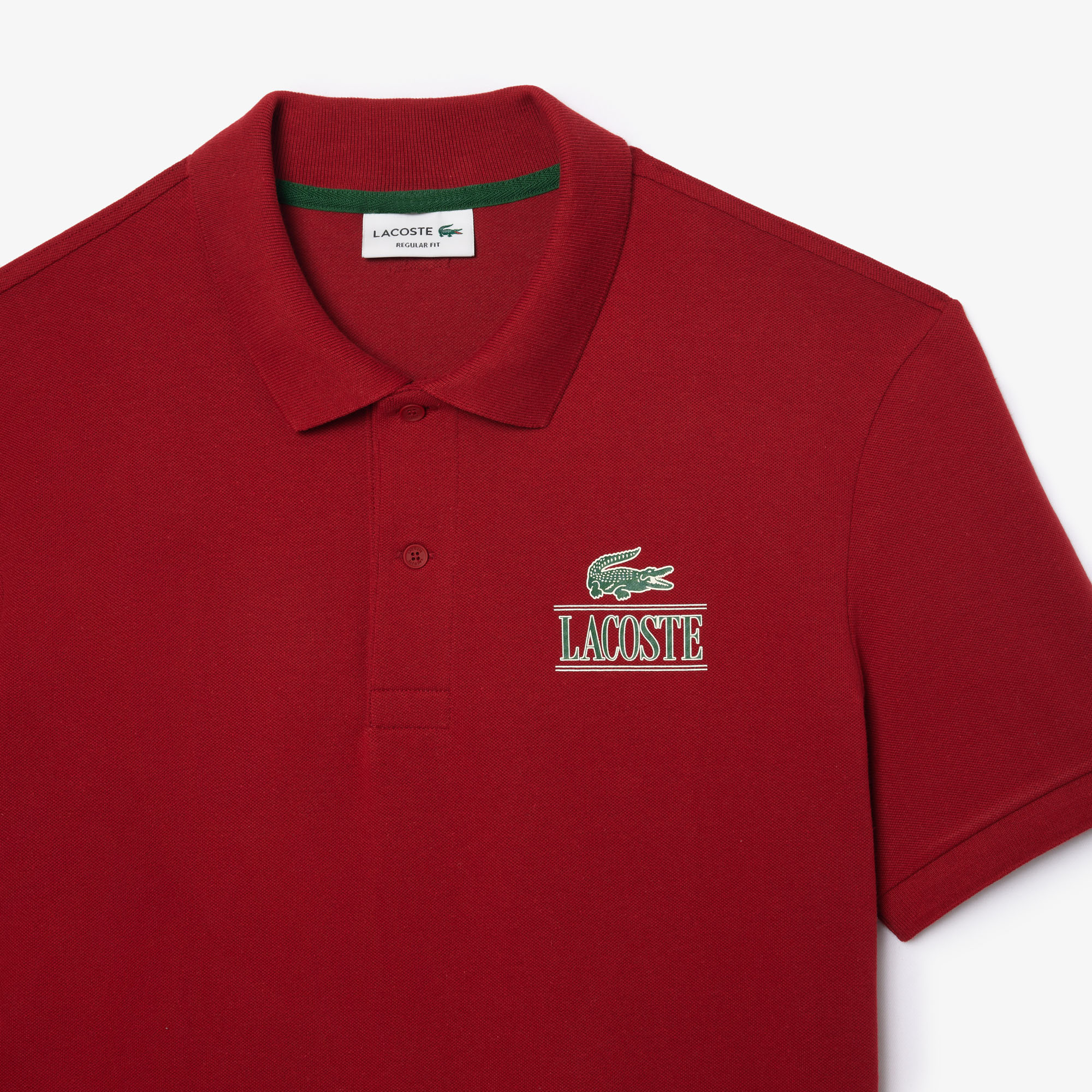 Polo shop lacoste bordeau